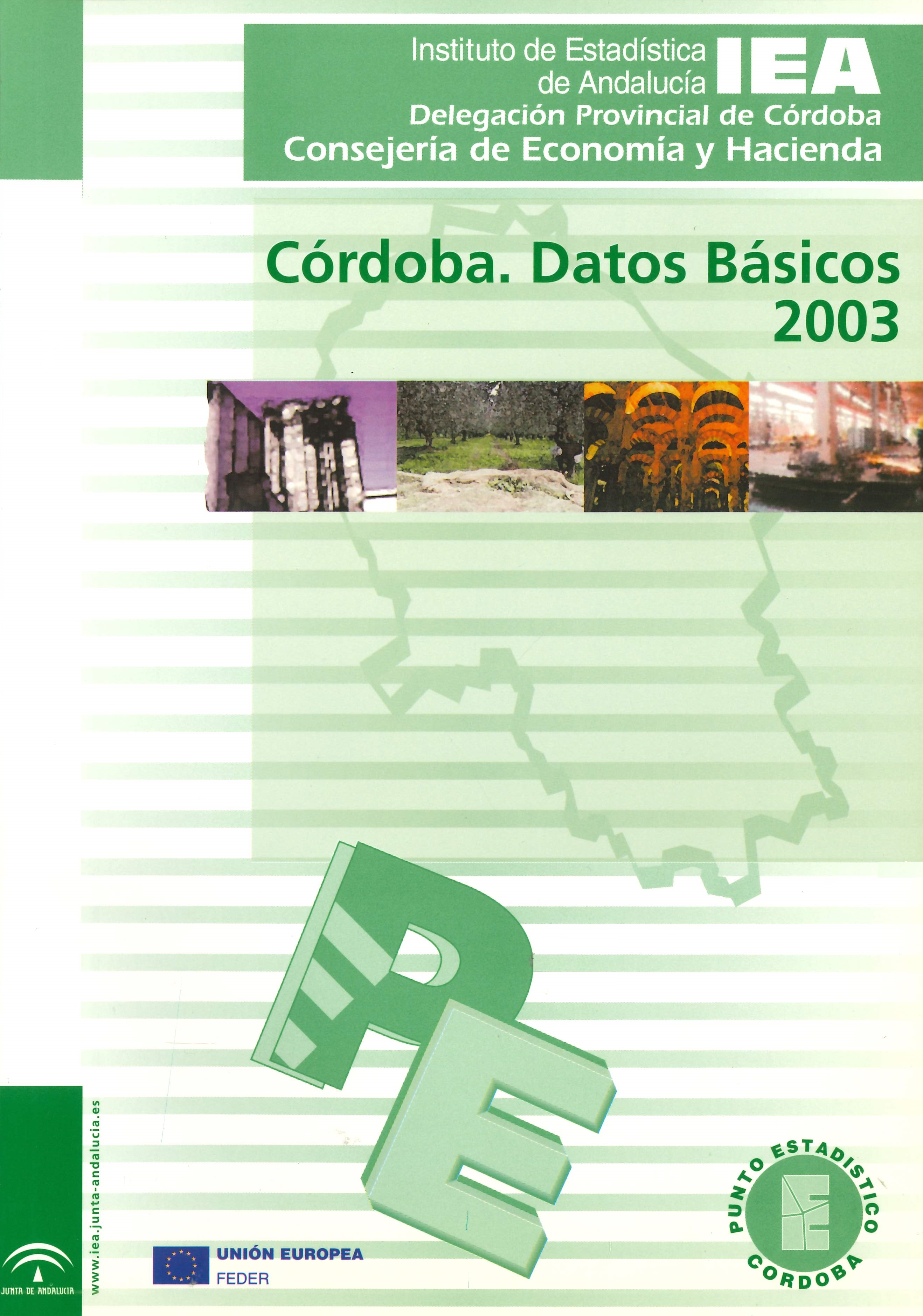 Imagen representativa de la publicación Córdoba: datos básicos 2003