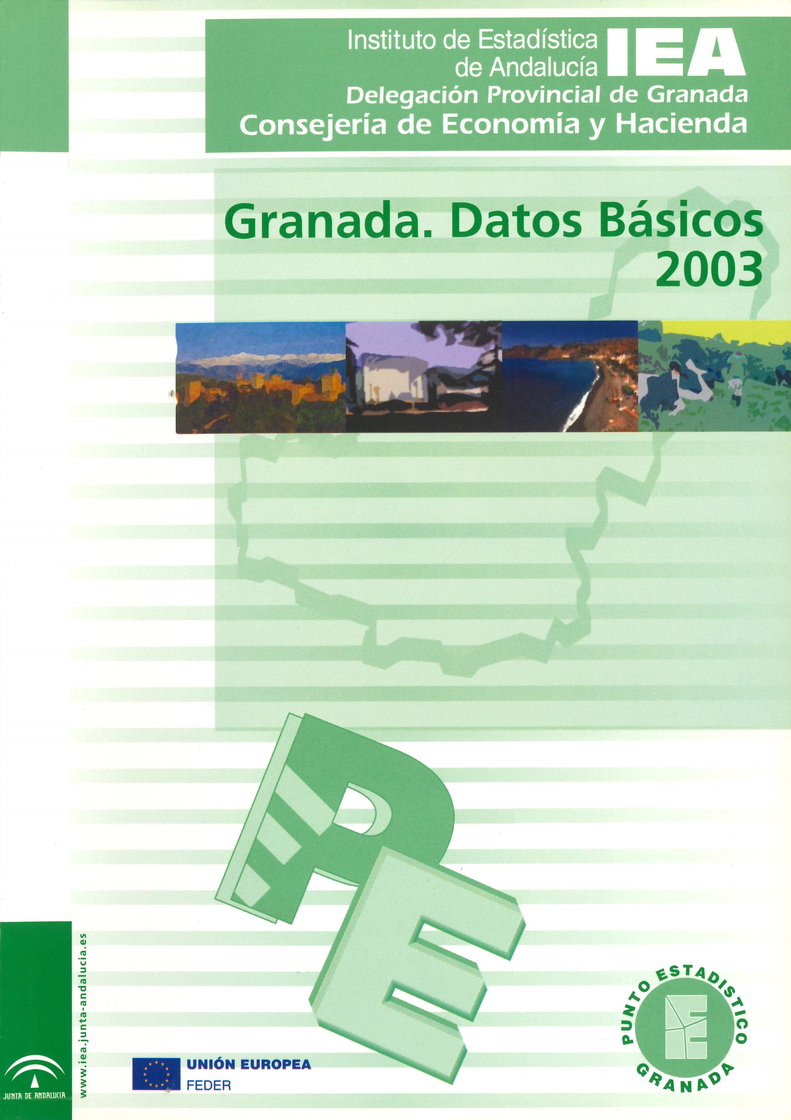 Imagen completa de la publicación Granada: datos básicos 2003