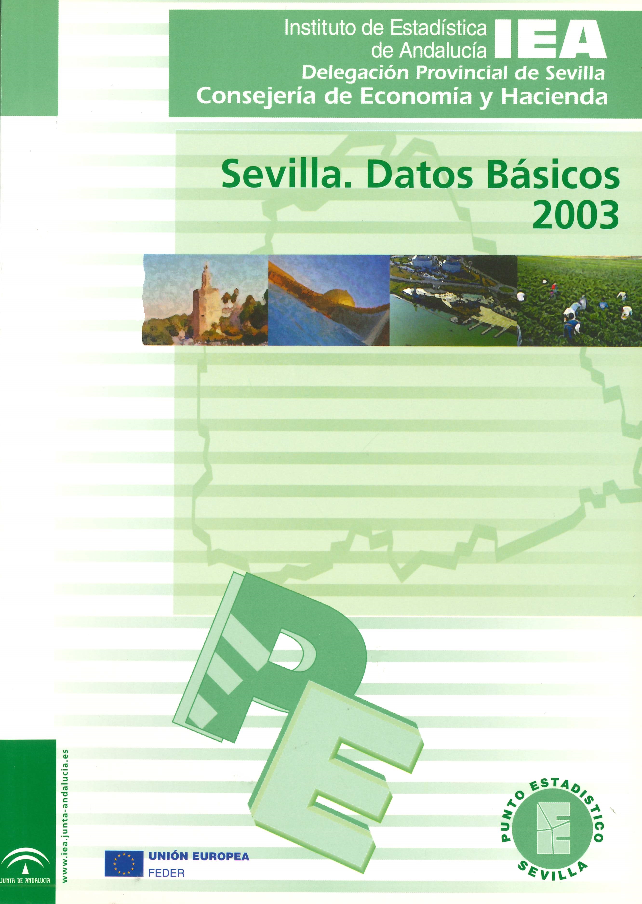 Imagen representativa de la publicación Sevilla: datos básicos 2003