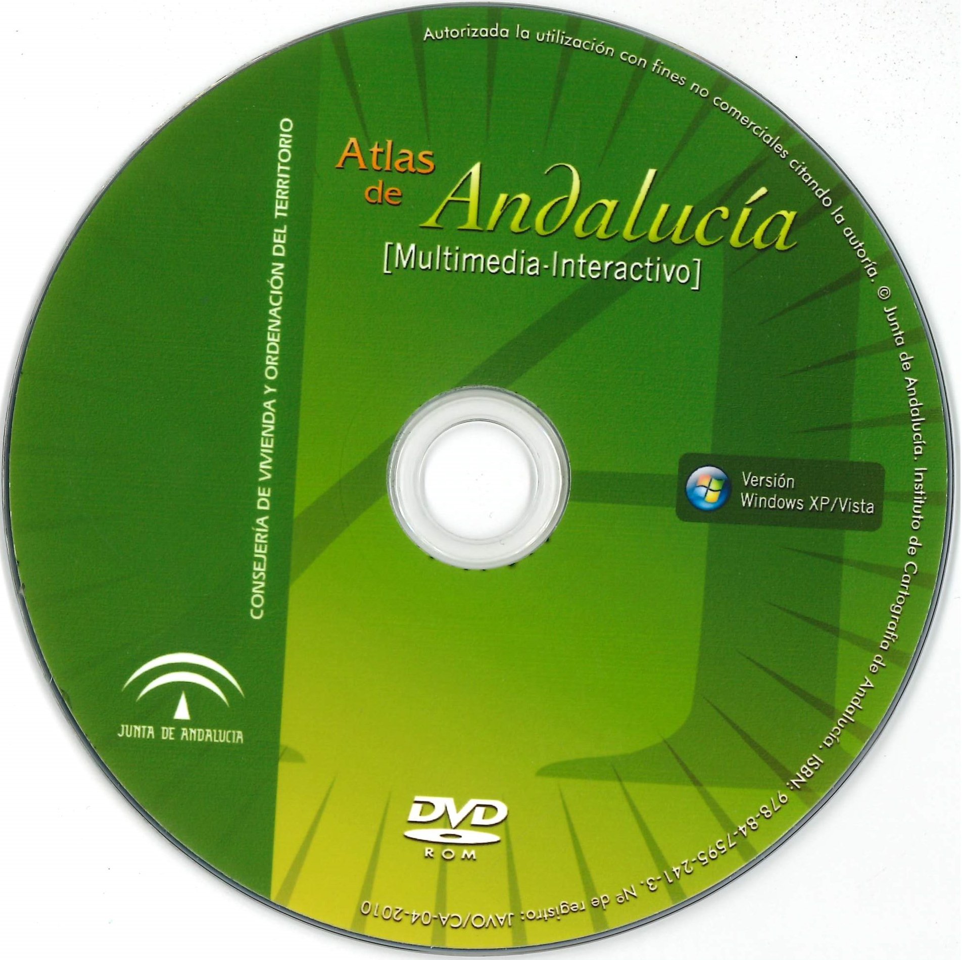 Imagen representativa de la publicación Atlas de Andalucía Multimedia-Interactivo