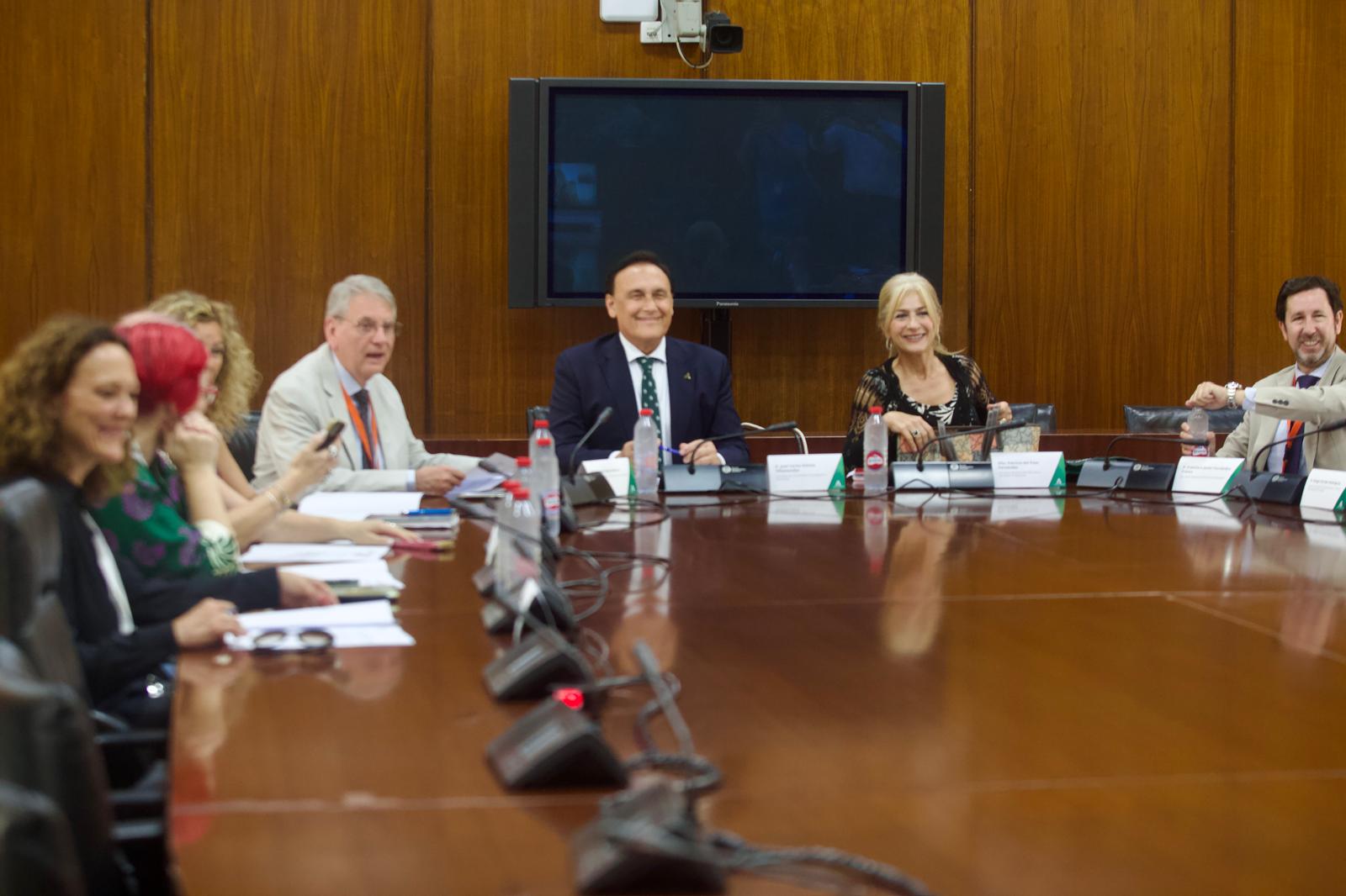 Del Pozo y Villamandos reunidos con los decanos de las Facultades de Ciencias de la Educación