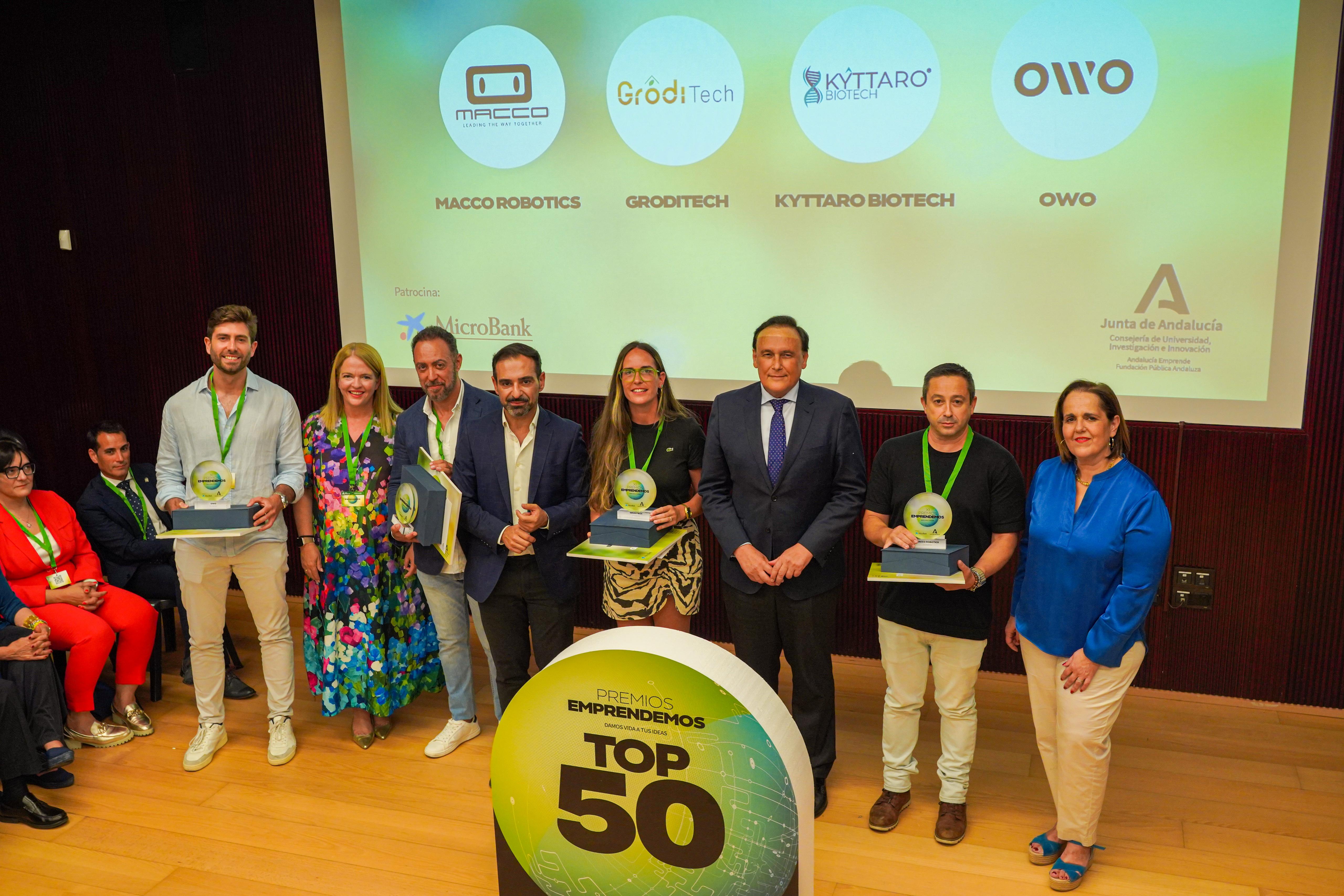 Villamandos en los Premios Emprendemos