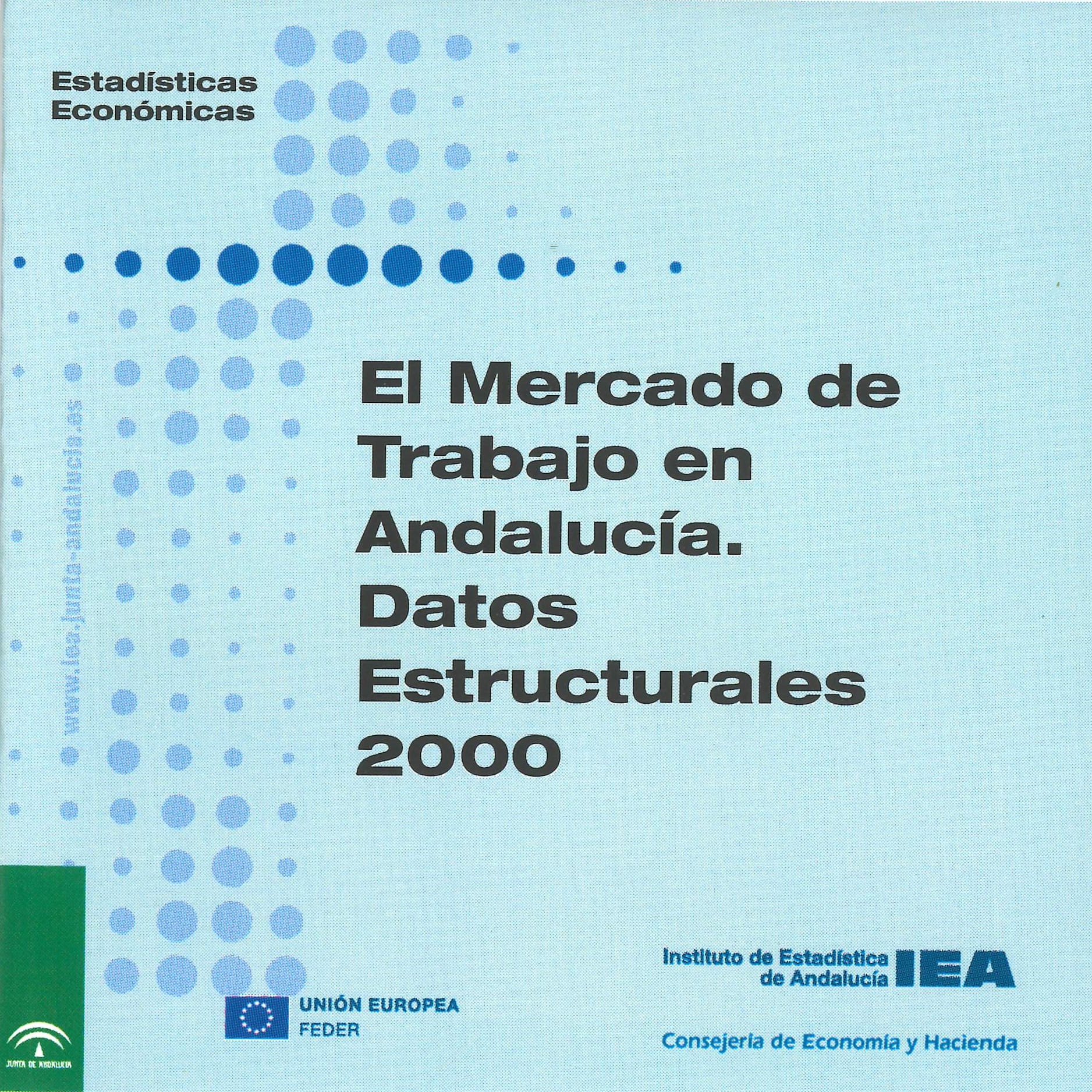 Imagen representativa de la publicación El mercado de trabajo en Andalucía: datos estructurales 2000