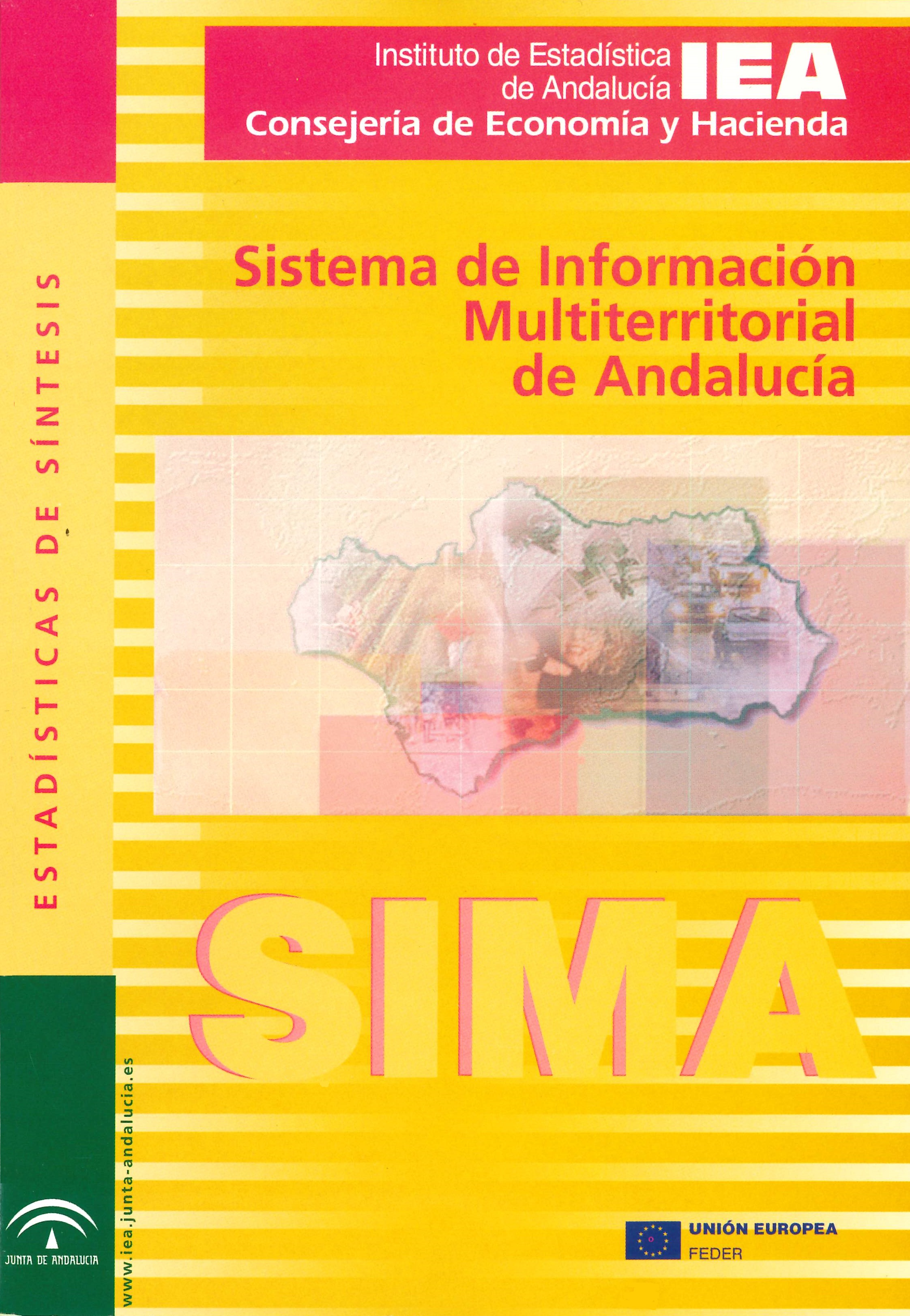 Imagen representativa de la publicación Sistema de Información Multiterritorial de Andalucía [edición 2003]