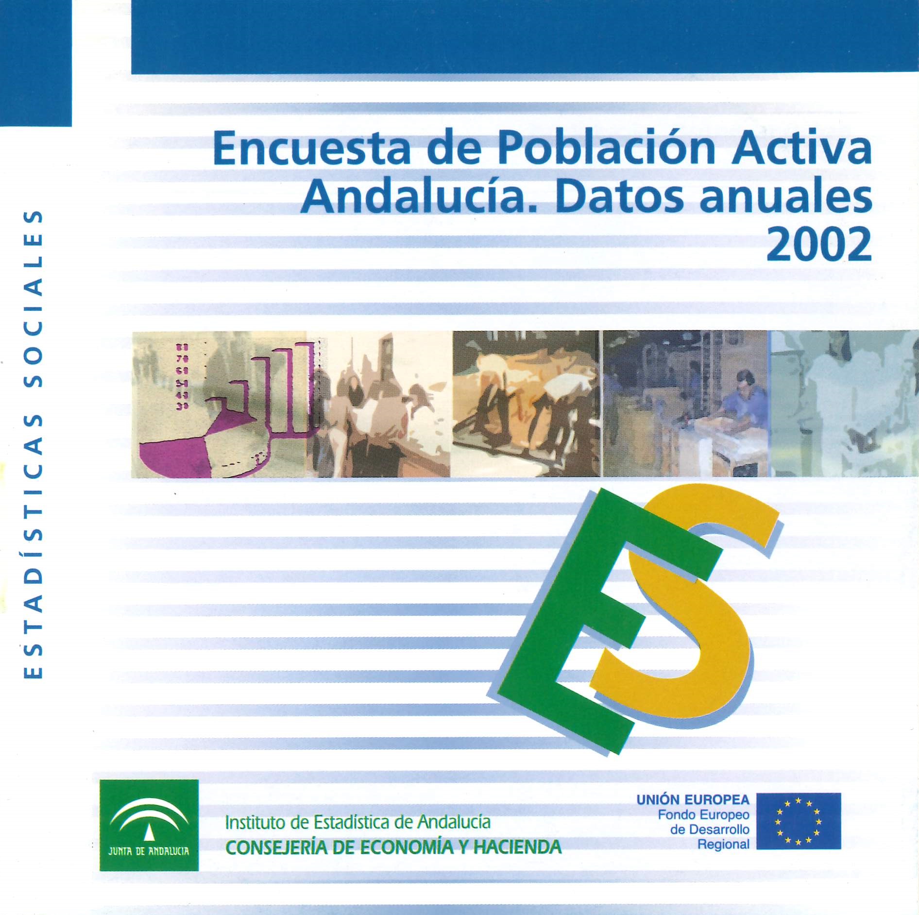 Imagen representativa de la publicación Encuesta de Población Activa. Andalucía: datos anuales 2002