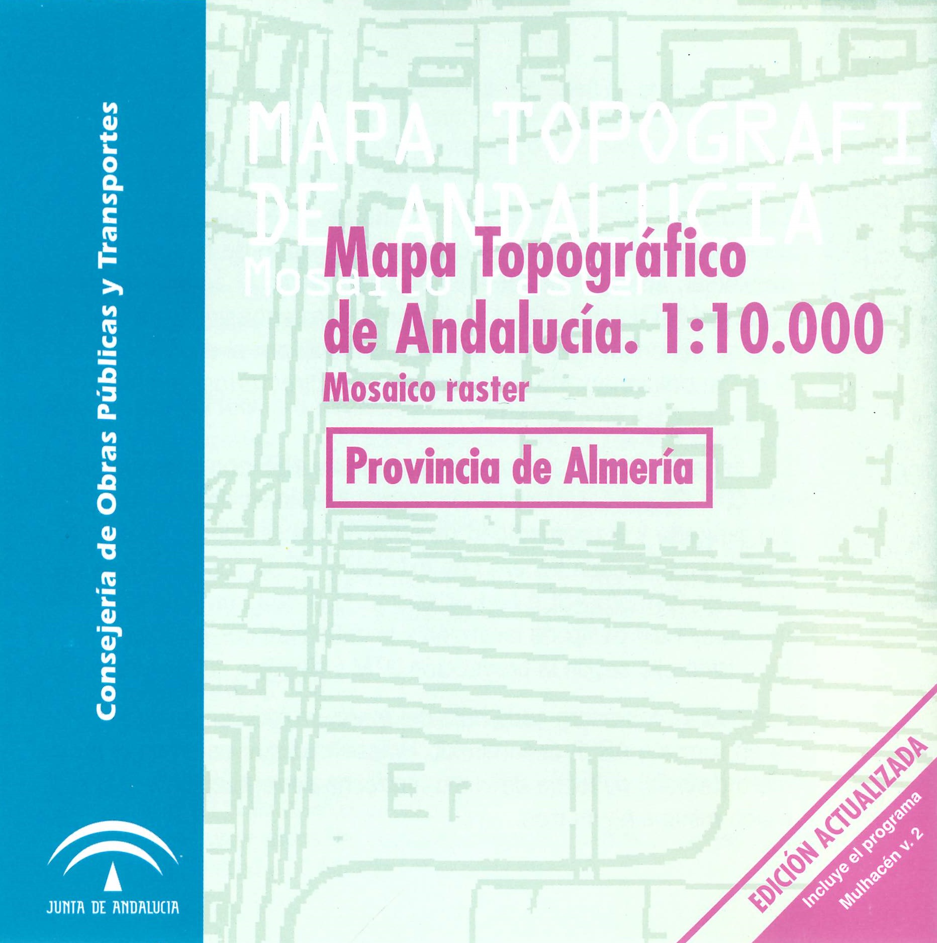 Imagen representativa de la publicación Mapa topográfico de Andalucía 1:10.000