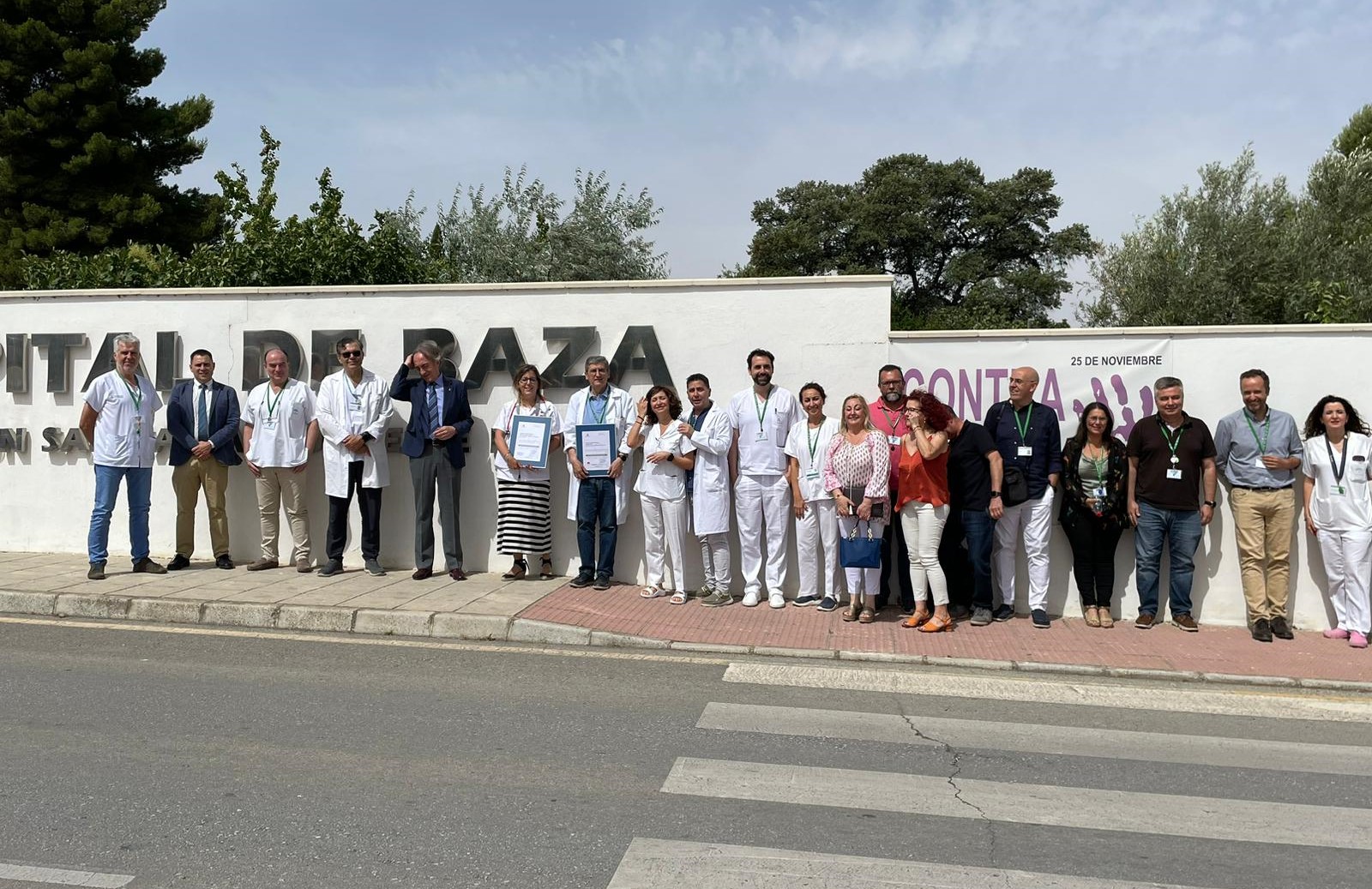 Entrega de certificación de calidad ad 2 unidades del AGS Nordeste de Granada_270624