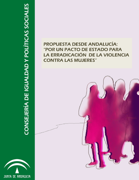 Portada de la publicación de la propuesta para el pacto de erradicación de la violencia contra las mujeres