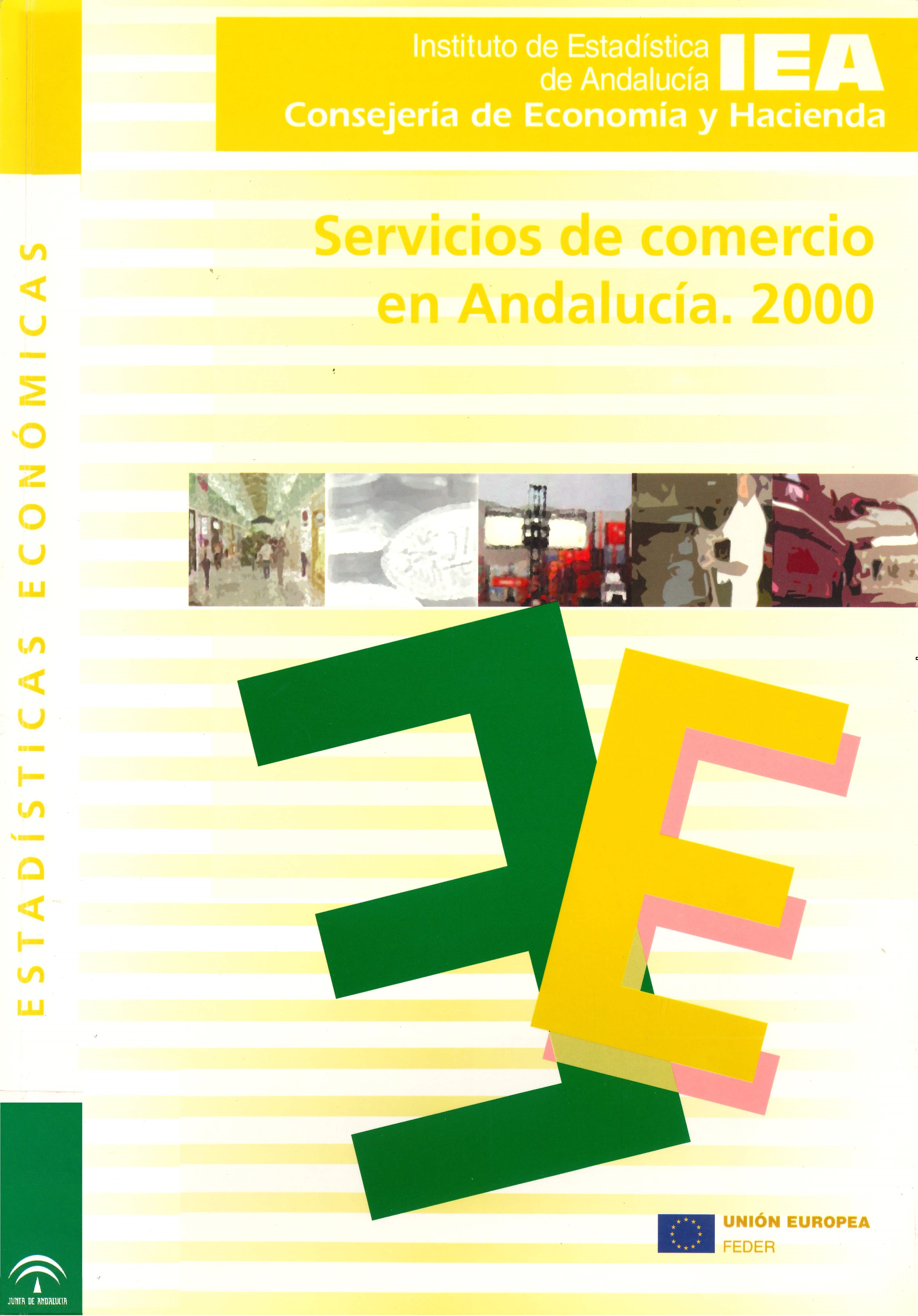 Imagen representativo de la publicación Servicios de comercio en Andalucía. 2000