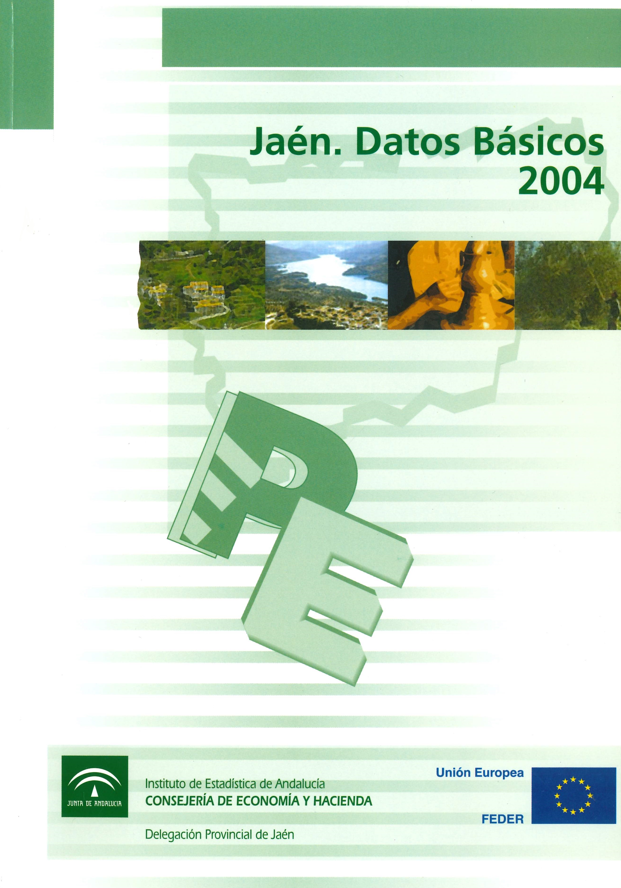 Imagen representativa de la publicación Jaén: datos básicos 2004