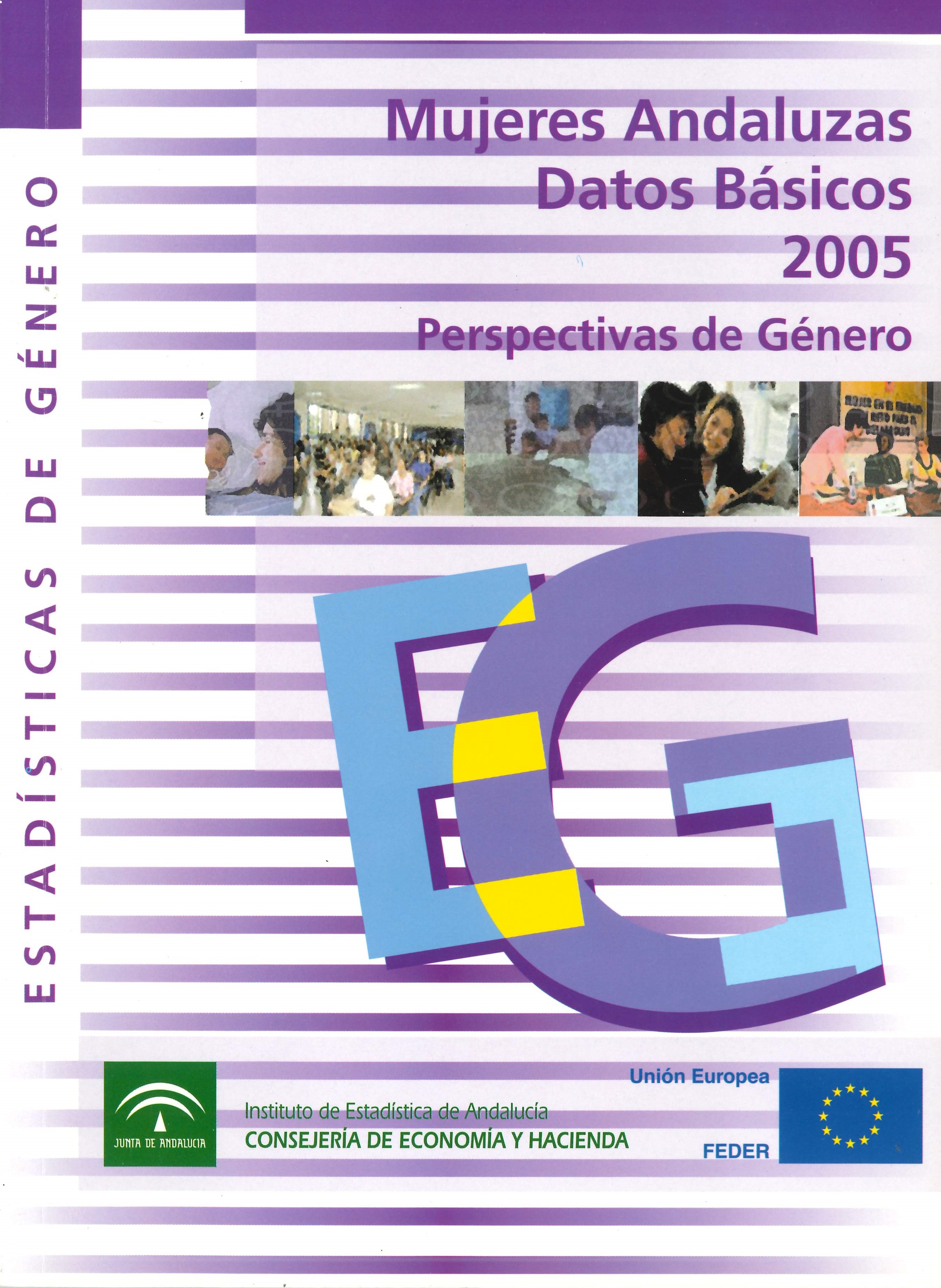 Imagen representativa de la publicación Mujeres andaluzas: datos básicos 2005, perspectivas de género