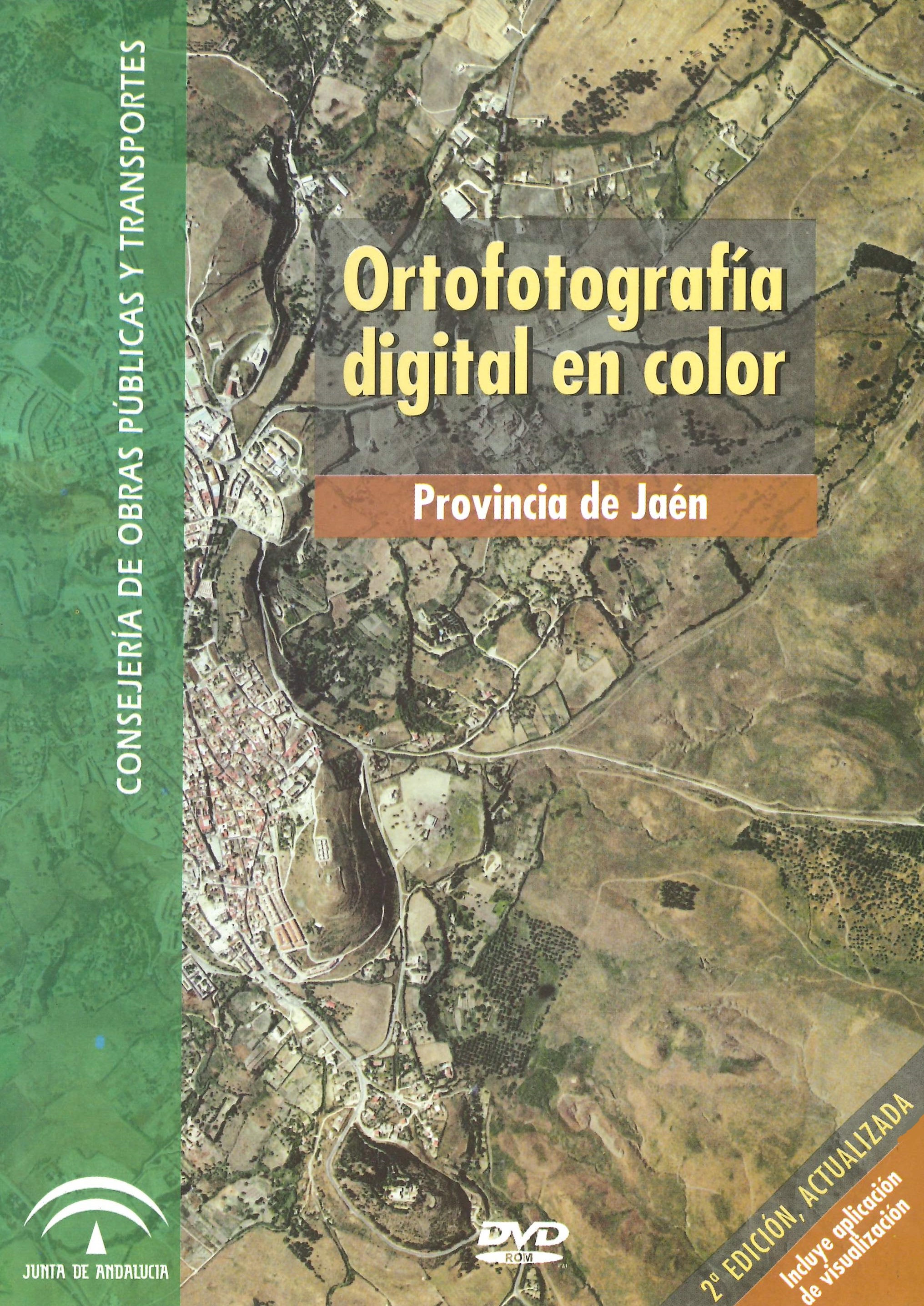 Imagen representativa de la publicación Ortofotografía digital de Andalucia en color: provincia de Jaén, vuelo fotogramétrico 2004_editaod 2005