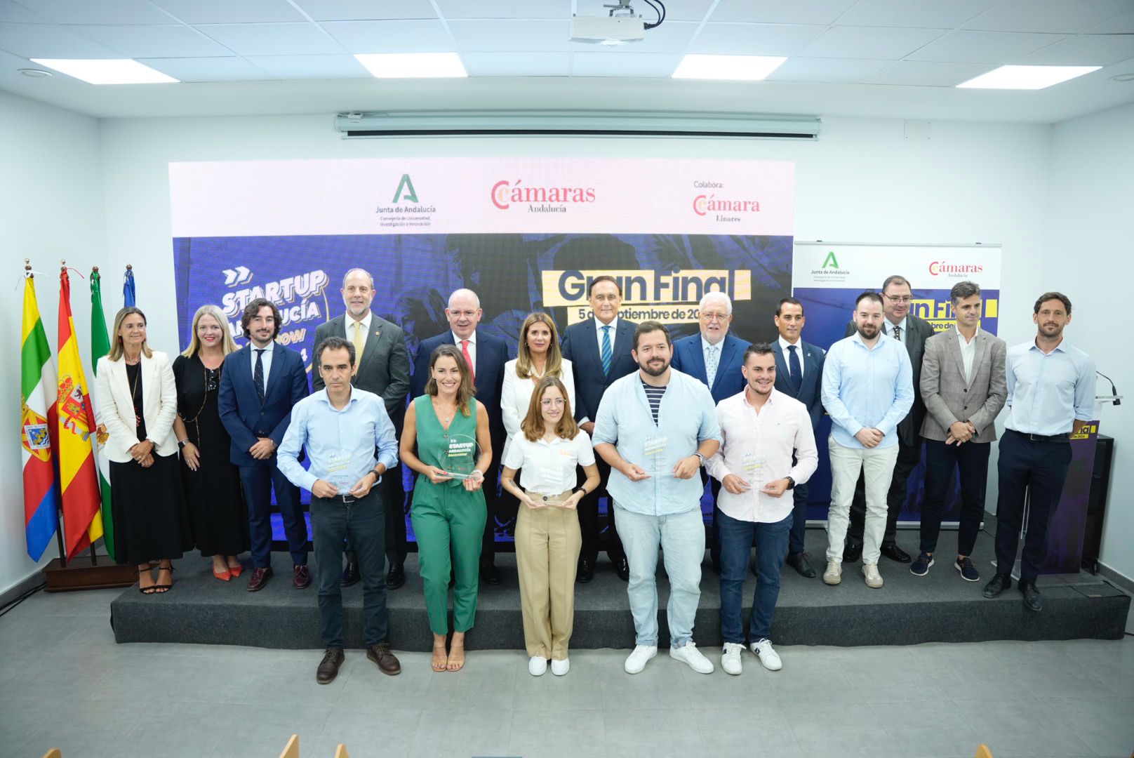 Ganadores del Startup Andalucía Roadshow