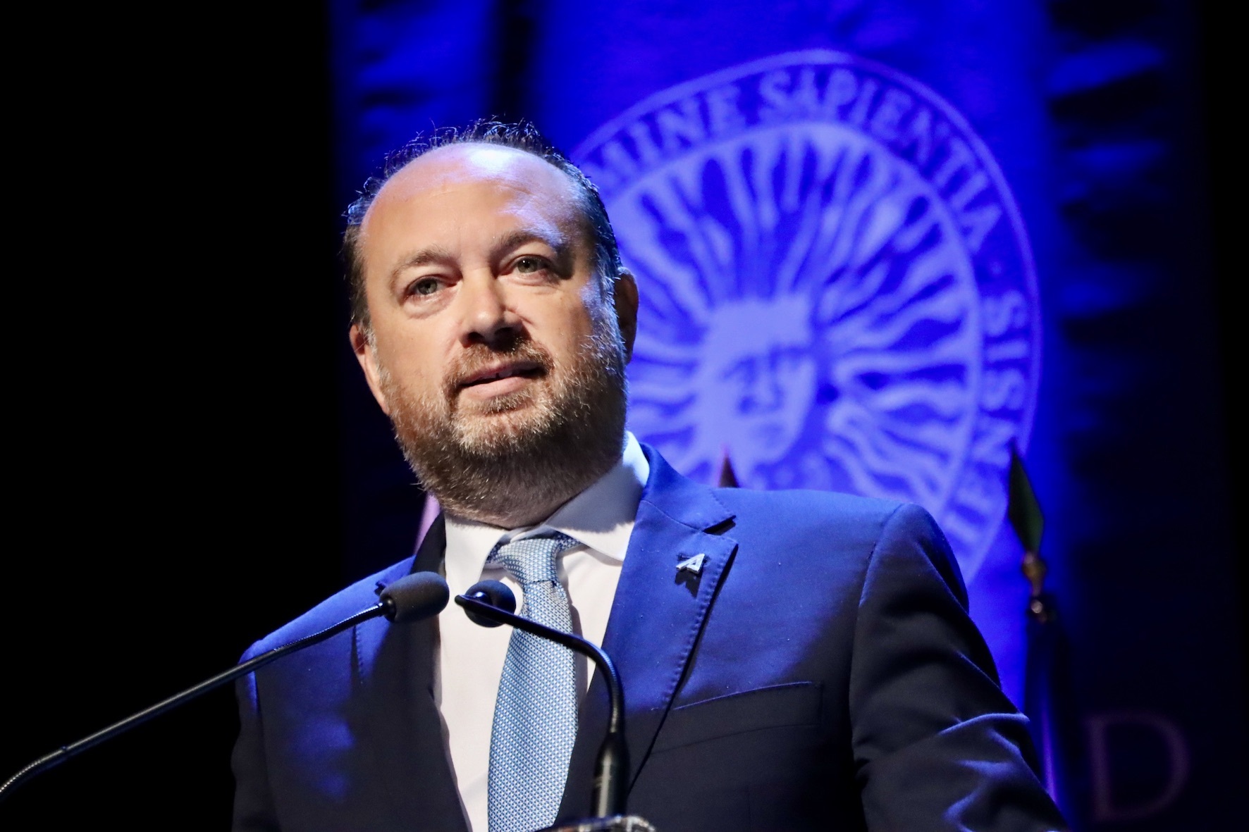 Ramón Herrera en la apertura de curso de la UAL