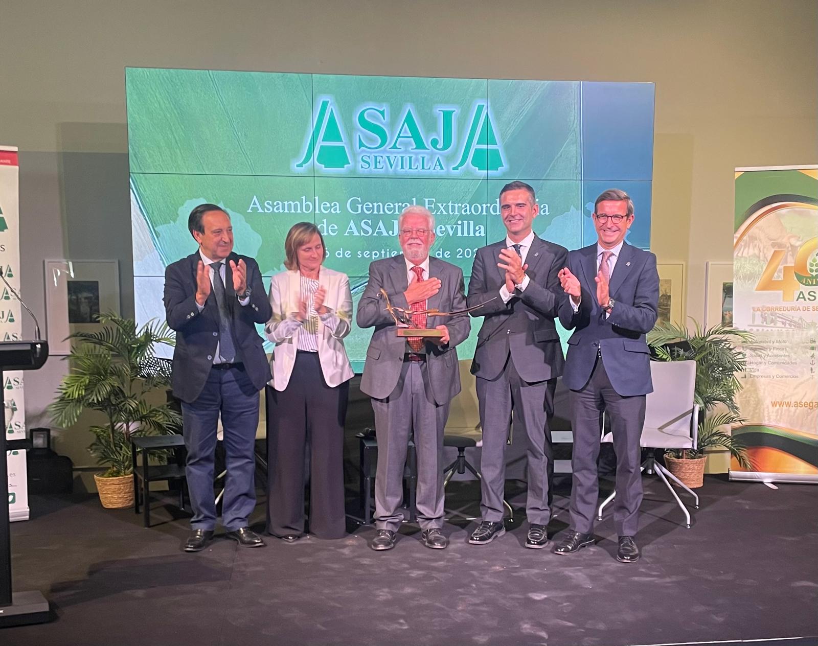 Despedida de Ricardo Serra como presidente de Asaja-Sevilla