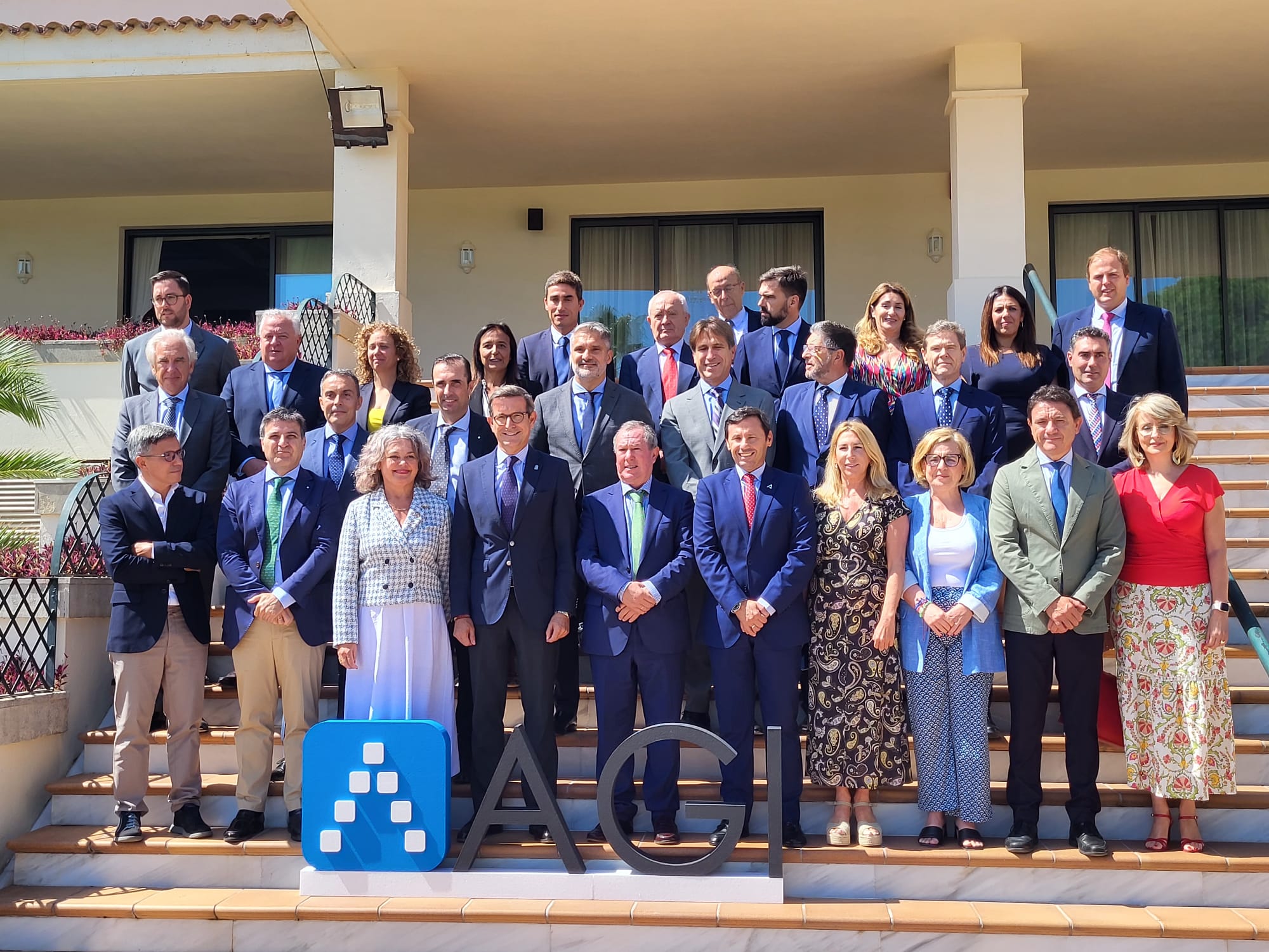 Foto de familia acto presentación Memoria 2023 AGI Campo de Gibraltar