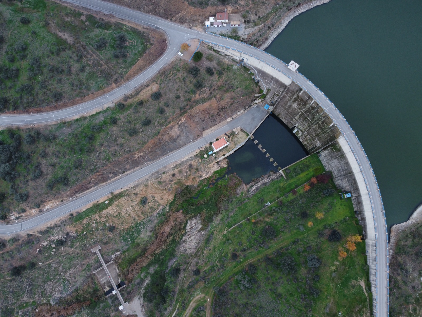 Imagen del embalse de La Colada