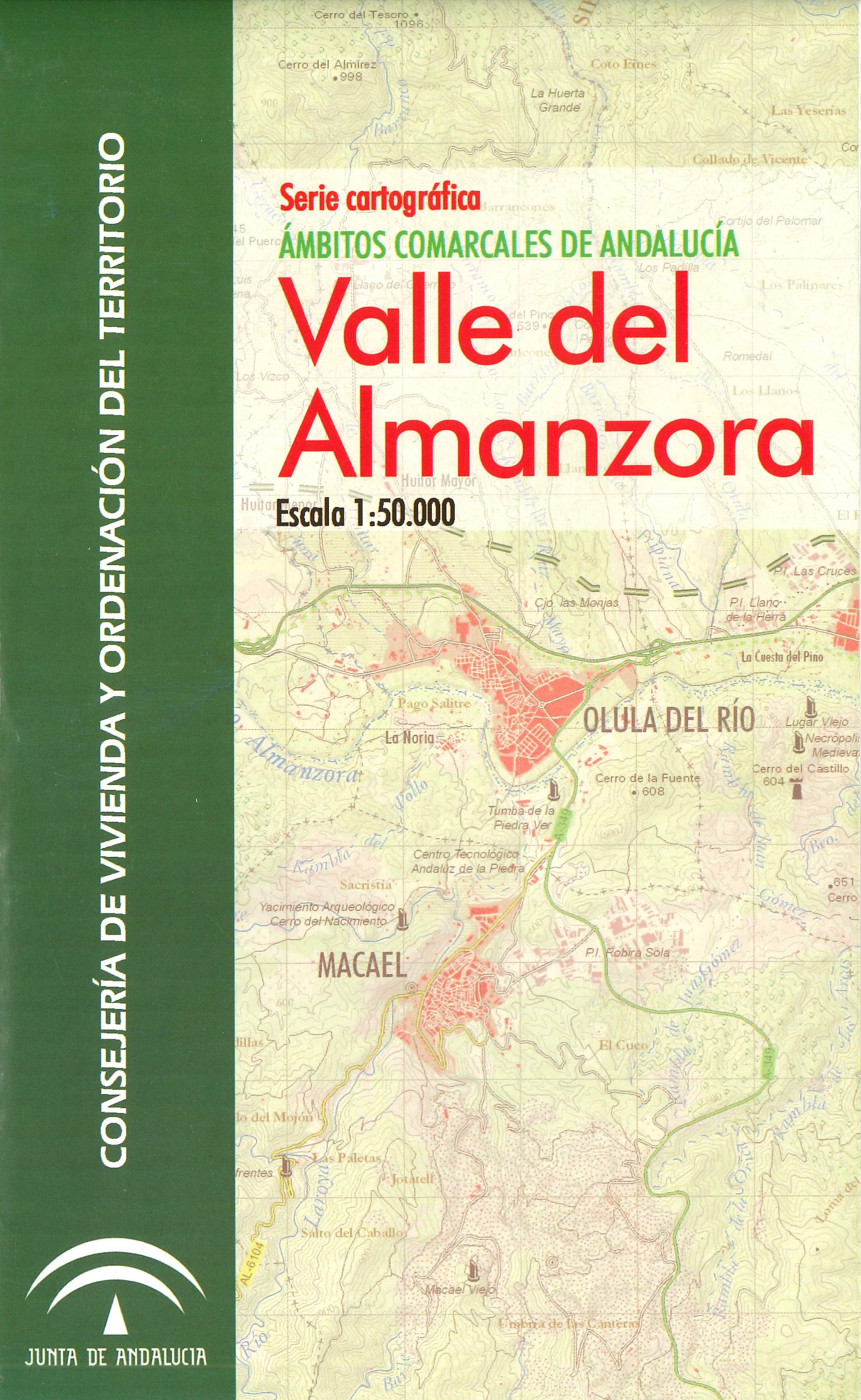 Imagen representativa del mapa Valle de Almanzora, escala 1:50.000