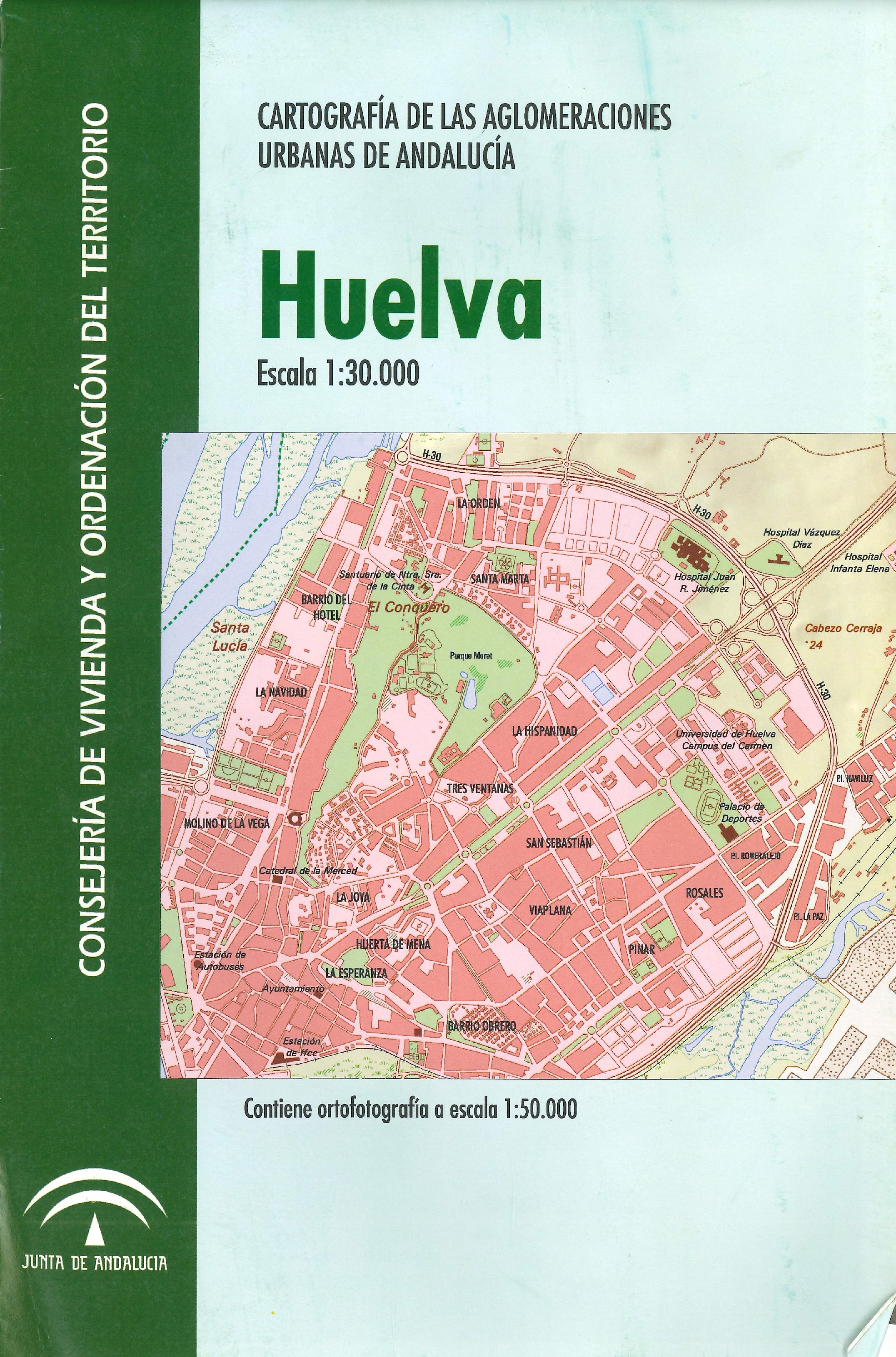 Imagen representativa del mapa Huelva, escala 1:30.000_2008