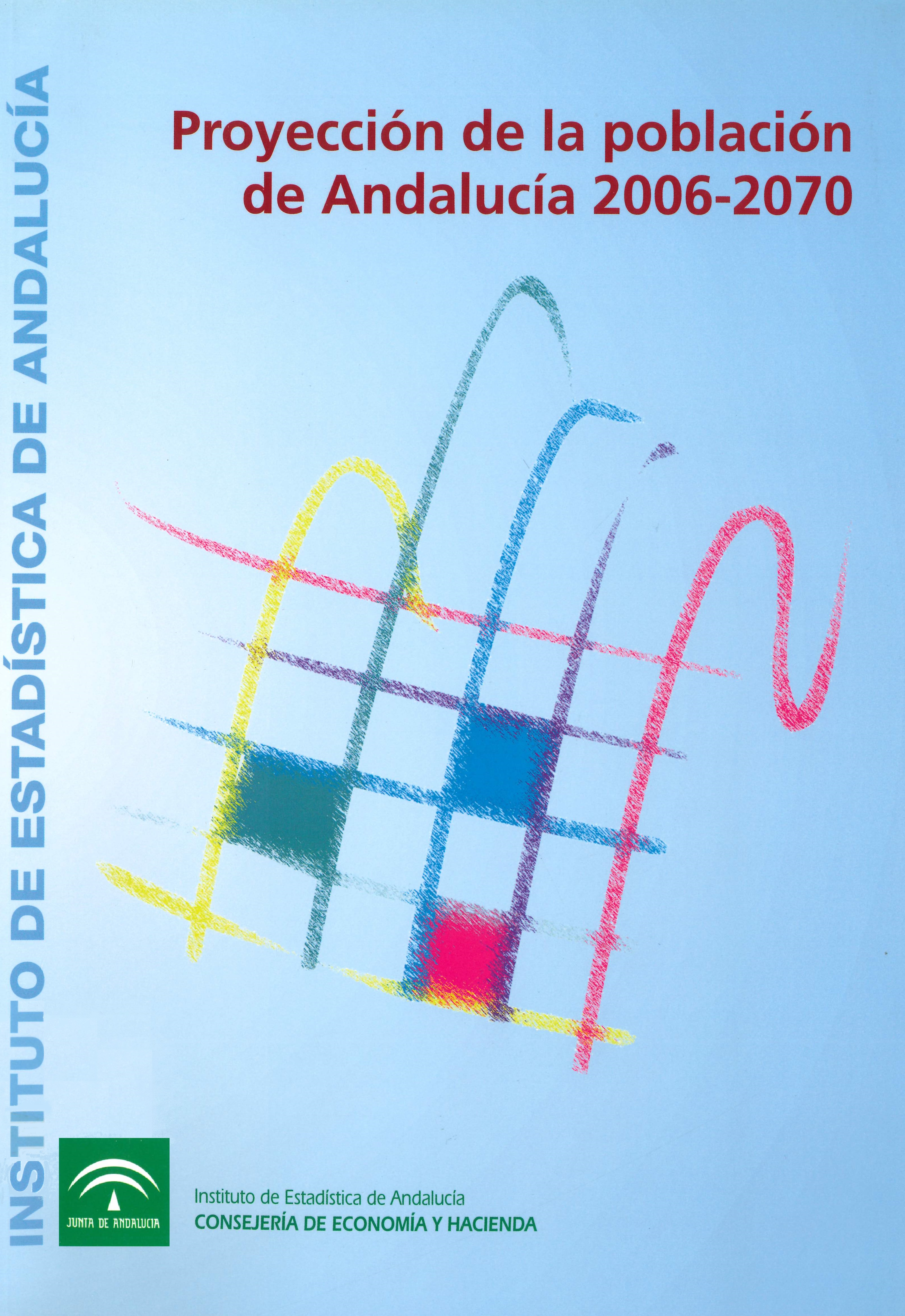 Imagen representativa de la publicación Proyección de la población de Andalucía 2006-2070