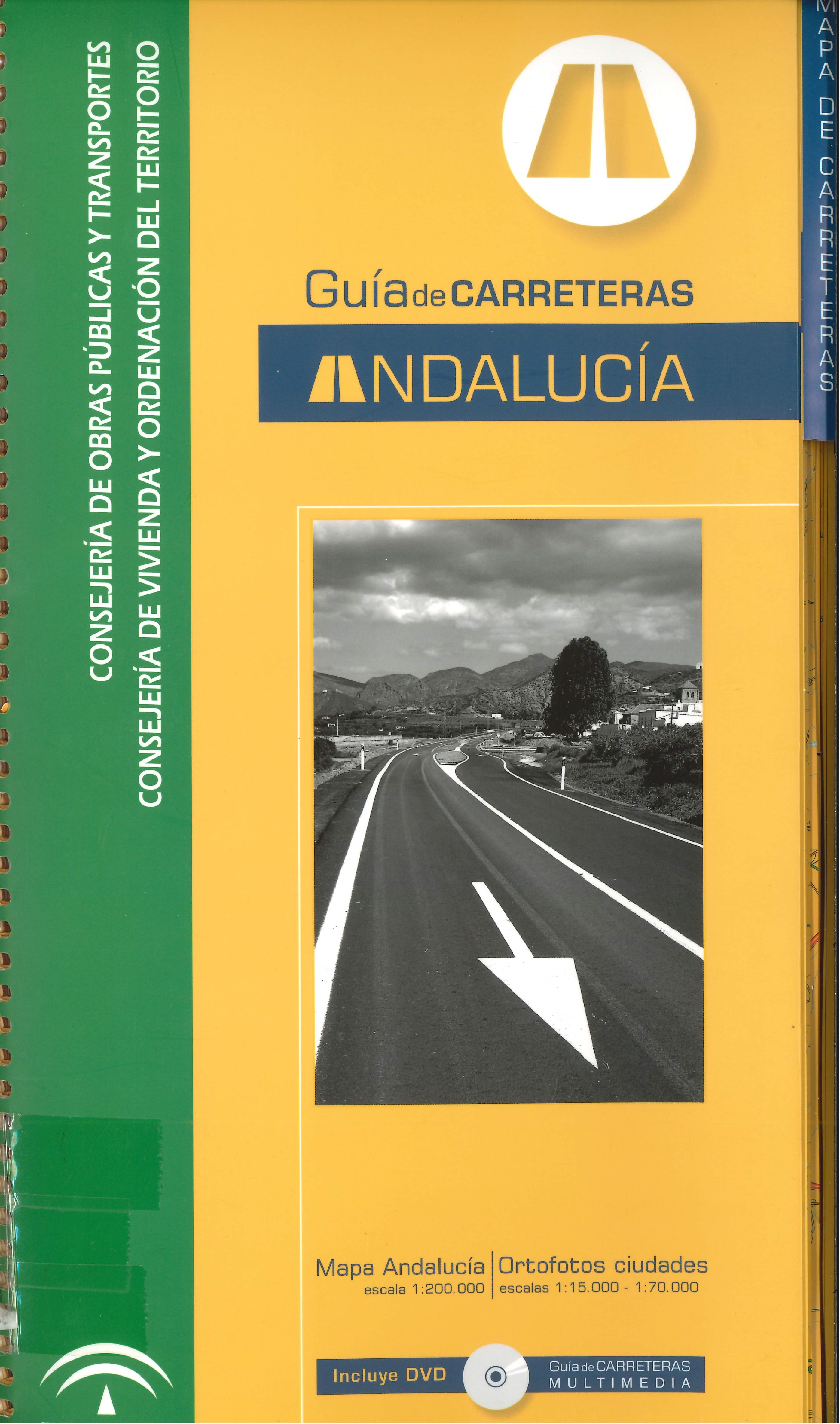 Imagen representativa de la publicación Guía de carreteras: Andalucía