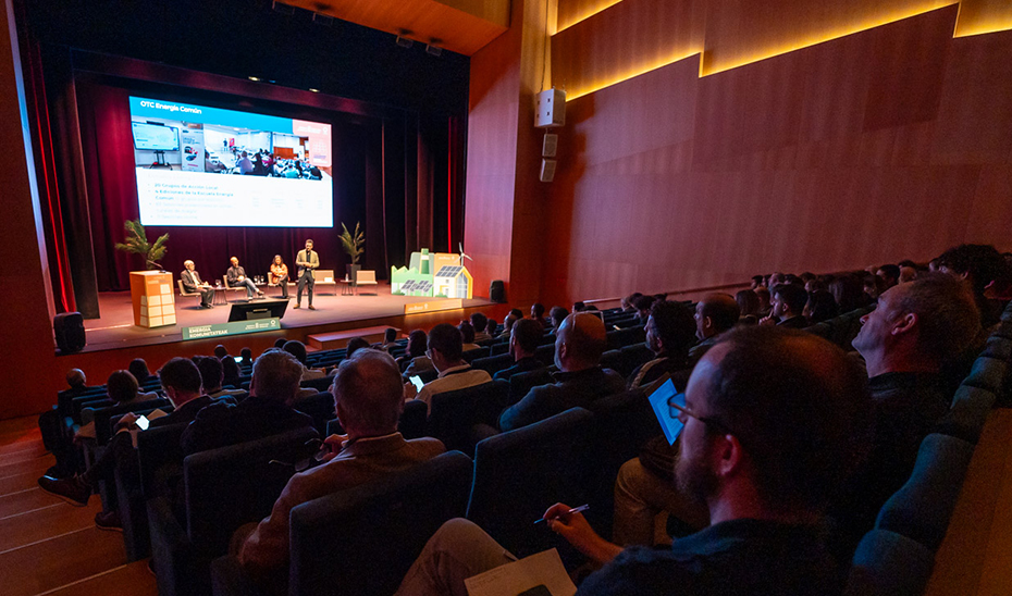 Una de las sesiones del III Congreso Europeo de Comunidades Energéticas en el que ha participado la Agencia Andaluza de la Energía.