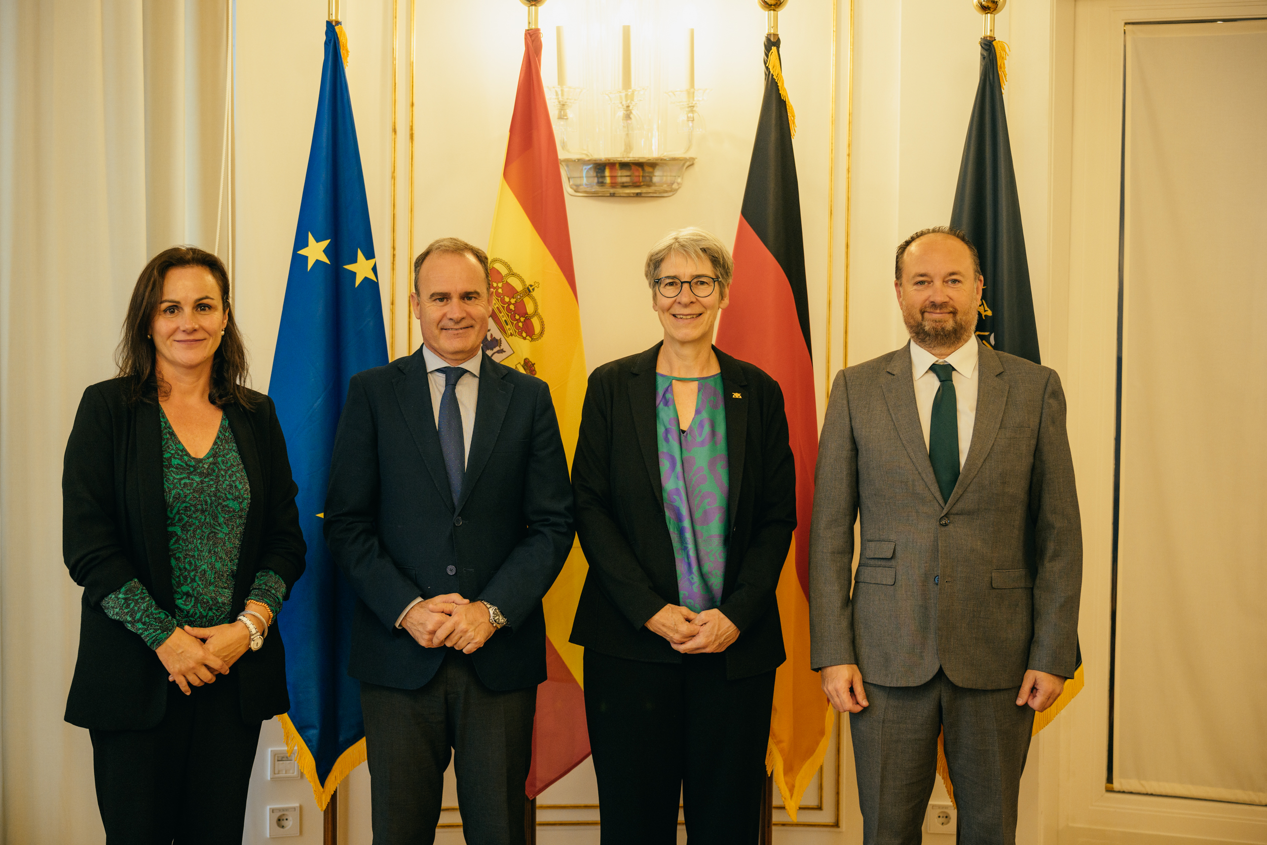 Una delegación de la Junta de Andalucía y del estado alemán de Baden-Wurtemberg.