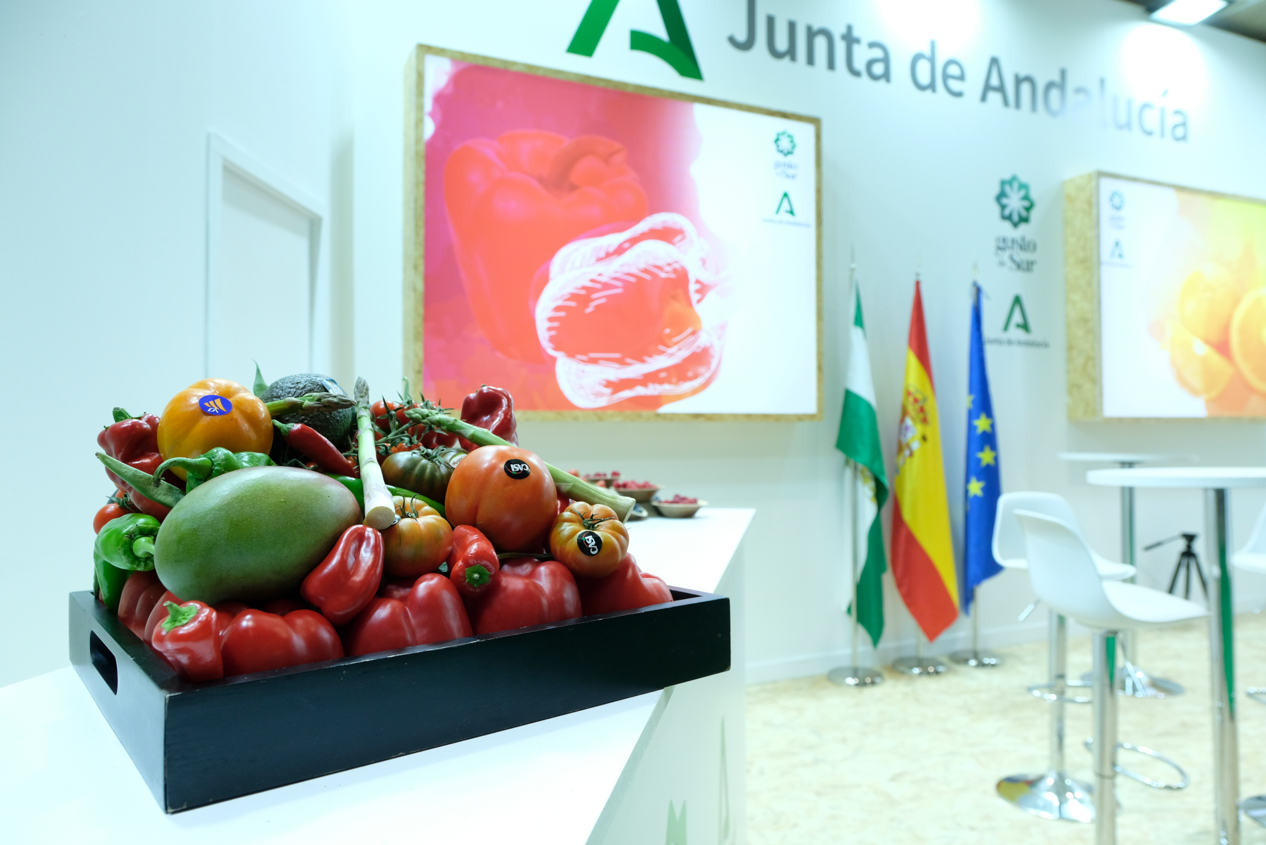 Imagen de archivo del stand de la Junta de Andalucía en Fruit Attraction