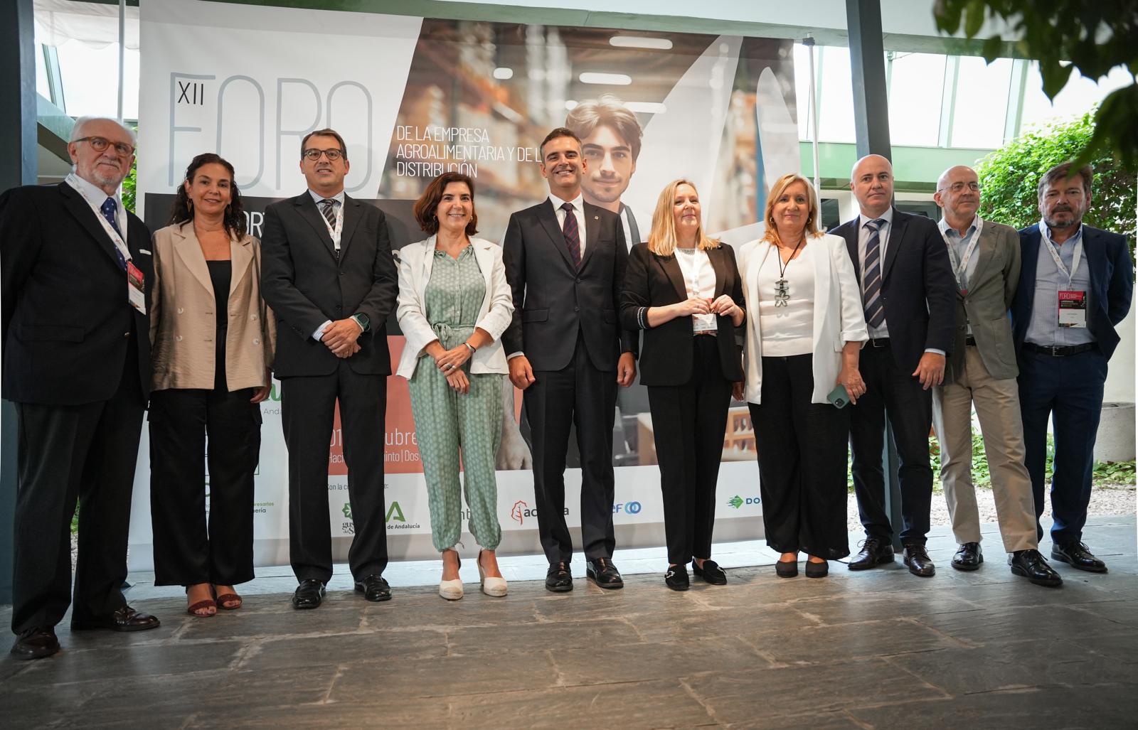 Fernández-Pacheco y Blanco en la inauguración del Foro