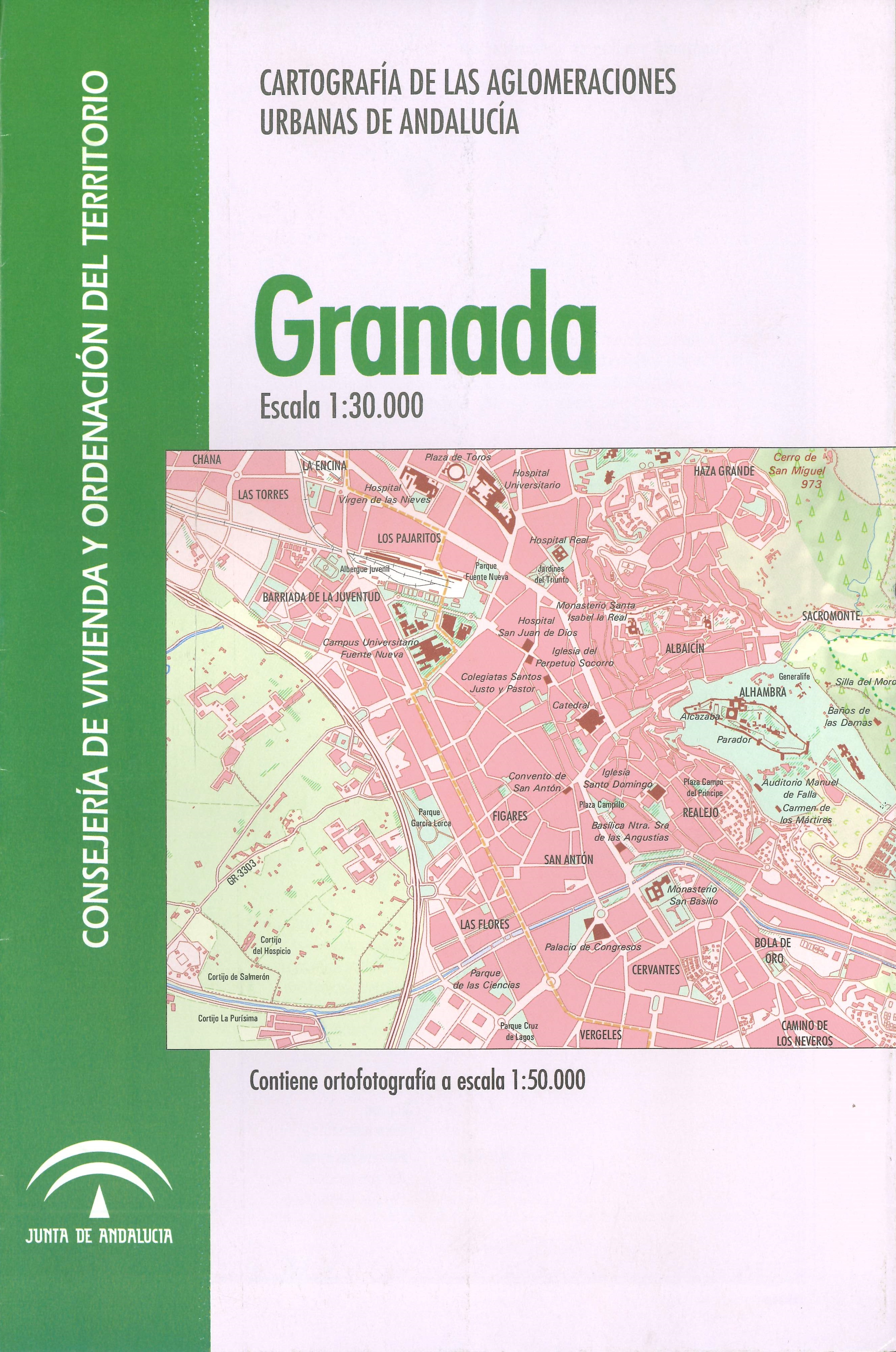 Imagen representativa del mapa Granada, escala 1:30.000