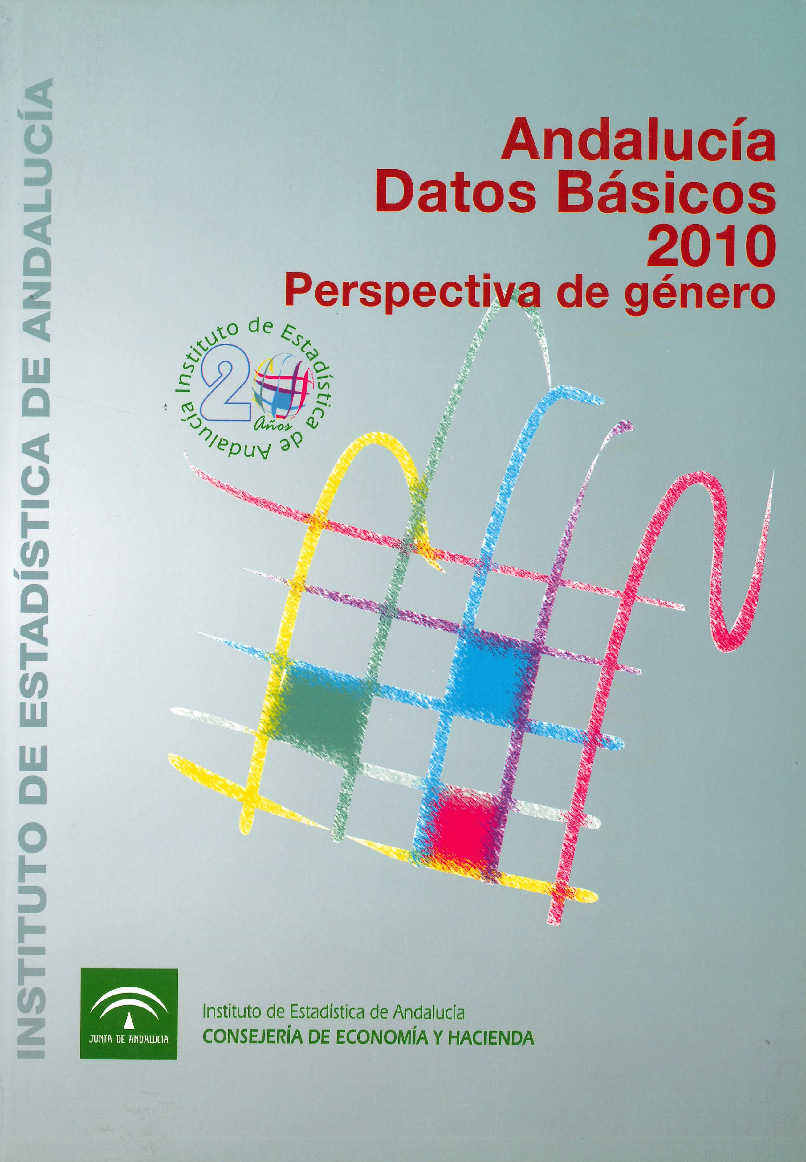 Imagen representativa de la publicación Andalucía: datos básicos 2010, perspectiva de género