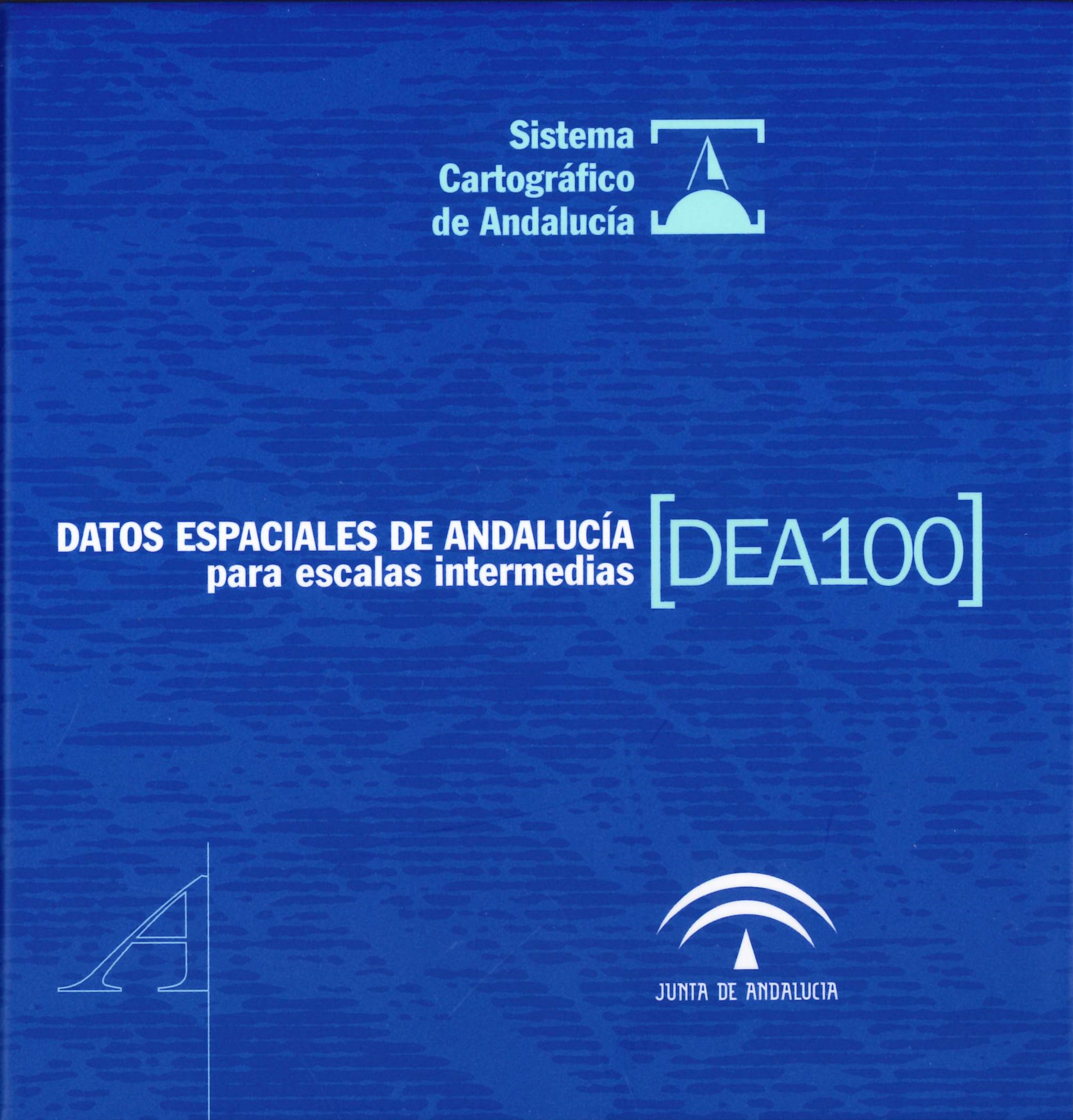 Imagen representativa de la publicación Datos Espaciales de Andalucía para escalas intermedias [DEA100]