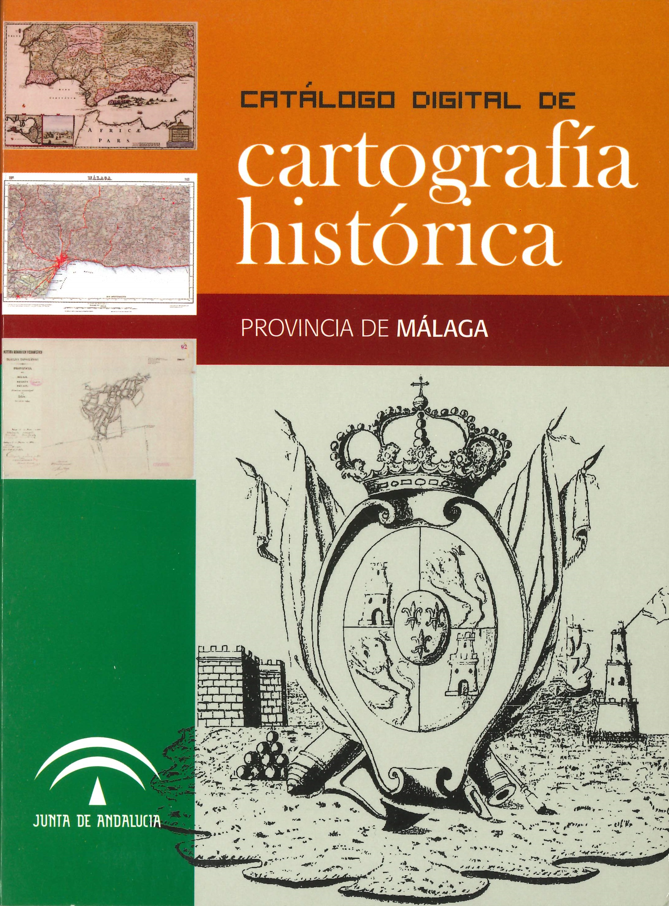 Imagen representativa de la publicación Catálogo digital de cartografía histórica: provincia de Málaga