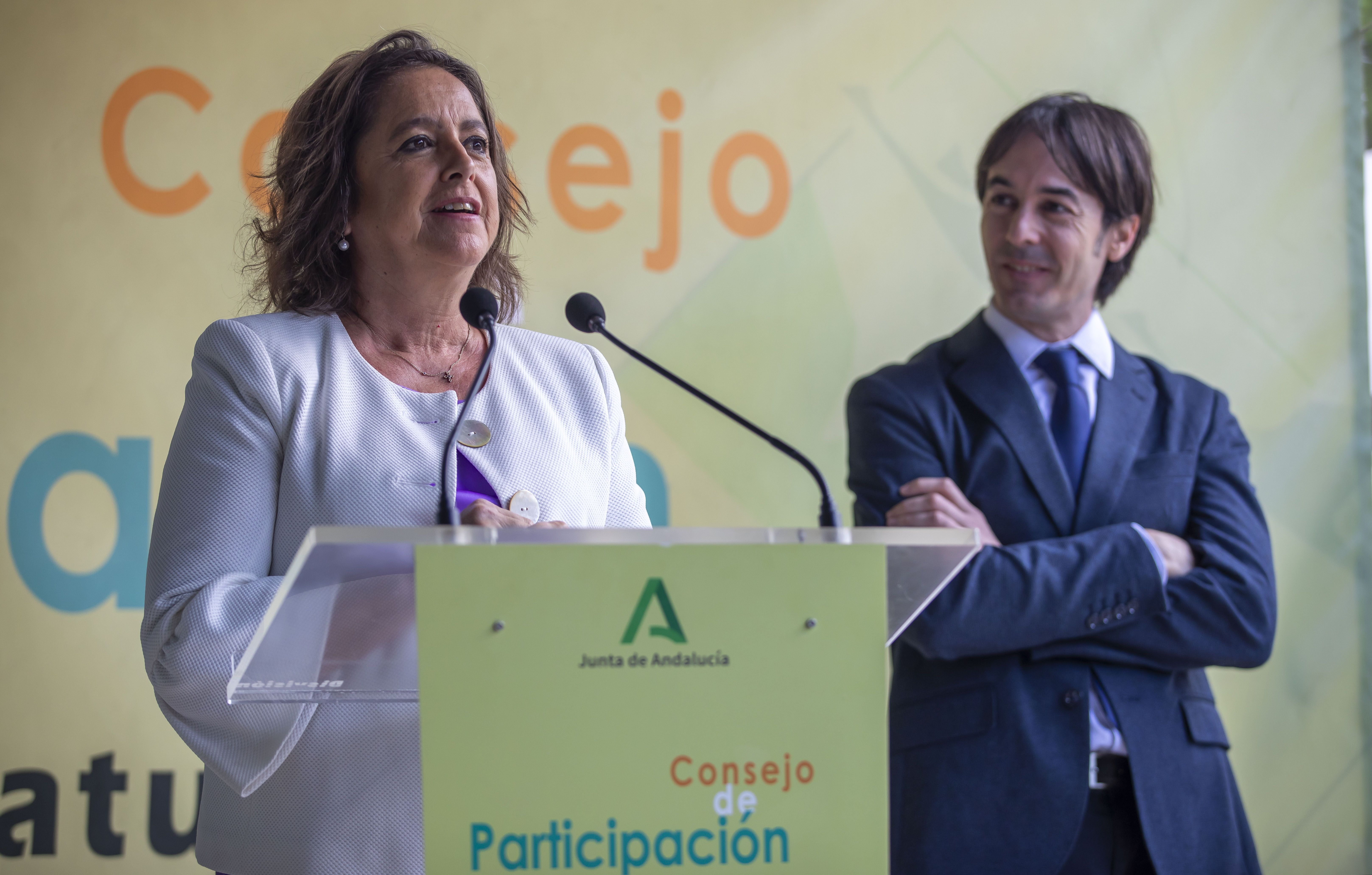 Catalina García interviene por primera vez en el Consejo de Participación del Espacio Natural de Doñana.