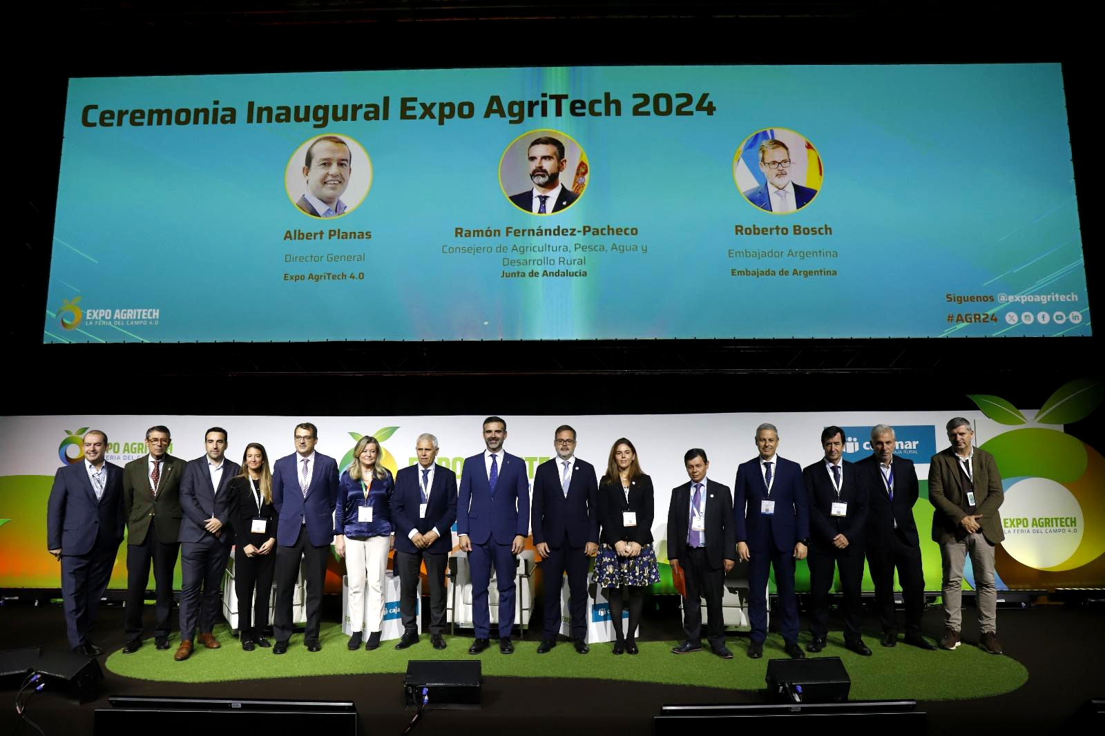 El consejero de Agricultura en Expo AgriTech 2024