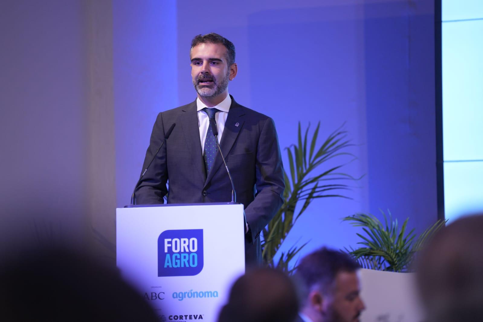 Fernández-Pacheco interviene en el Foro Agro ABC