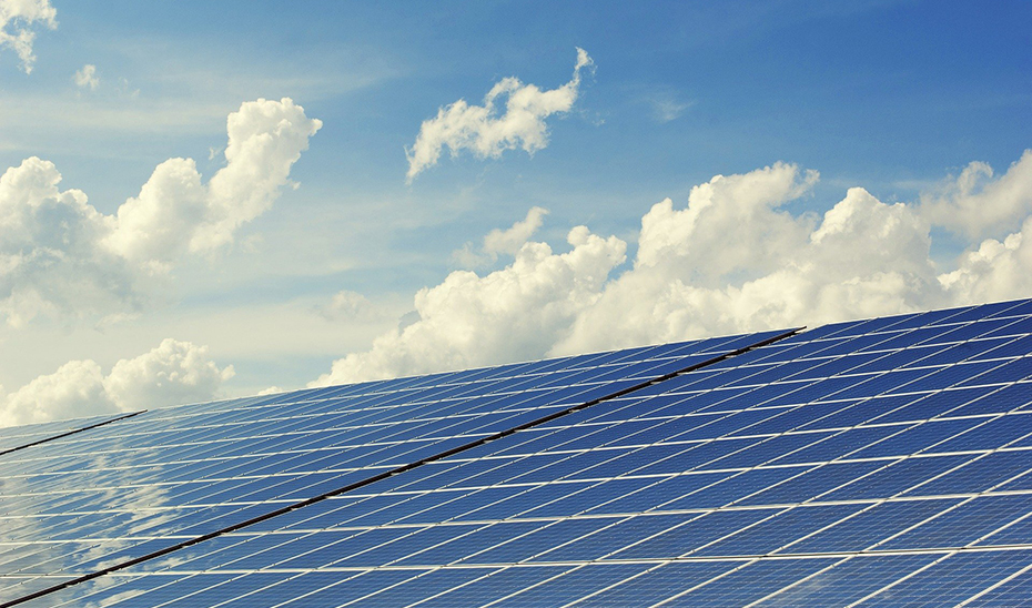 Paneles de una planta fotovoltaica.