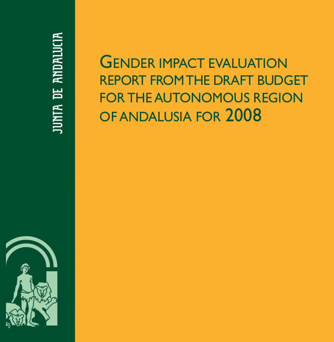 Informe de Evaluación de Impacto de Género. Presupuestos 2008. Inglés