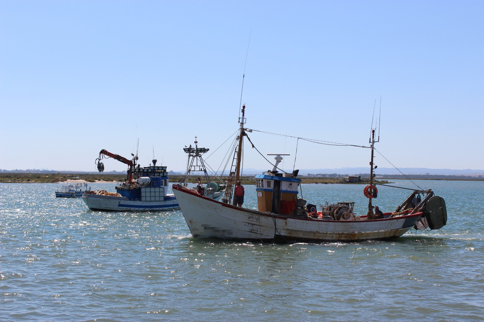 Barco de arrastre.