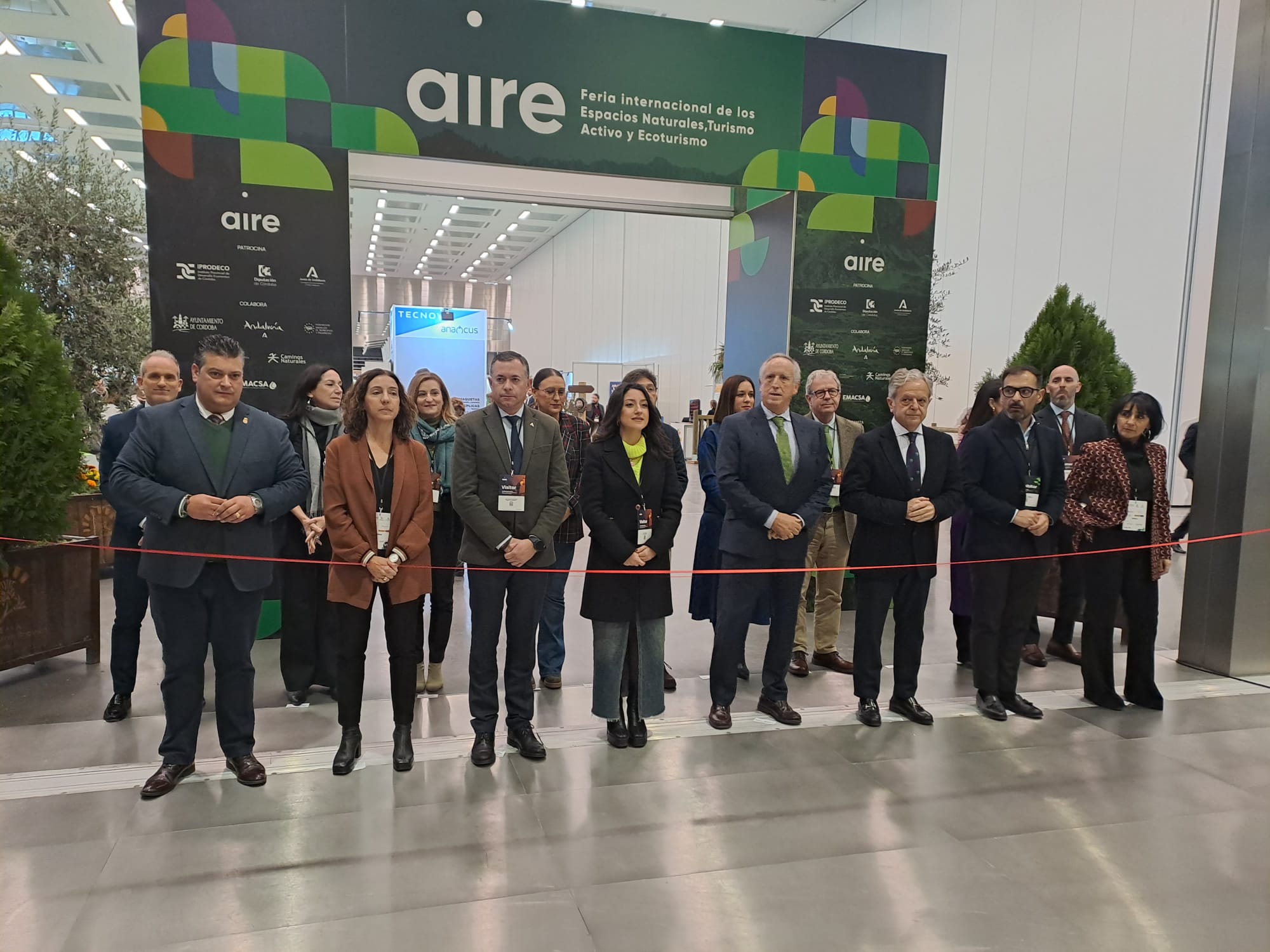 El director general de Espacios Naturales Protegidos, José Enrique Borrallo, ha participado en la Feria 'AIRE', en Córdoba.