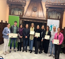 Al acto acudieron los concejales de juventud de Villablanca, Ayamonte, Beas, Almonte, Aljaraque y Puebla de Guzmán, recibidos en la sede del IAJ en Huelva