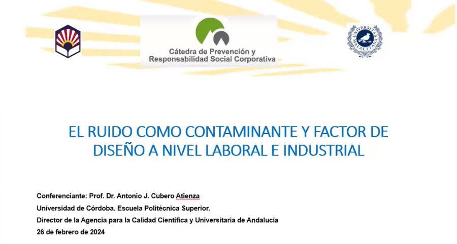 Jornada LAGEPYME: 'El ruido como contaminante y factor...