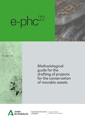 Portada libro Methodological guide for the drafting of projects for the conservation of movable assets (versión digital)