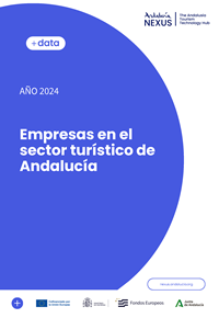 Portada Empresas en el sector turístico de Andalucía. Año 2024