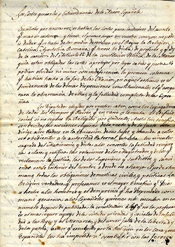 El manifiesto de las Cortes de Cádiz sobre la abolición de la Inquisición