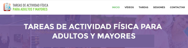 Banner Tareas de actividad física para adultos y mayores