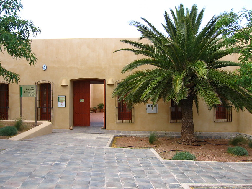 Entrada Jardín Botánico Albardinal