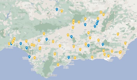 Red de Estaciones Meteorológicas en Andalucía