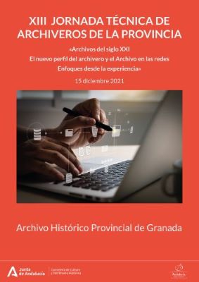 Cartel Jornadas Técnicas Archiveros Granada 2021