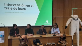 Restauración de traje de buzo en IAPH (conferencia)